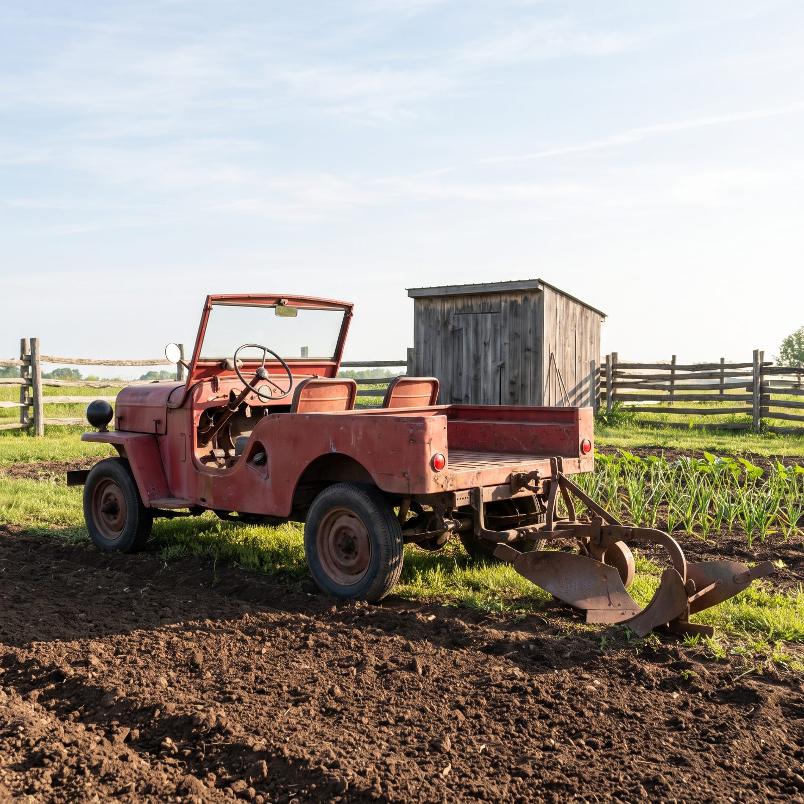 Crosley Farm-O-Road: A Tiny Machine Asked to Be Both Tractor and Car