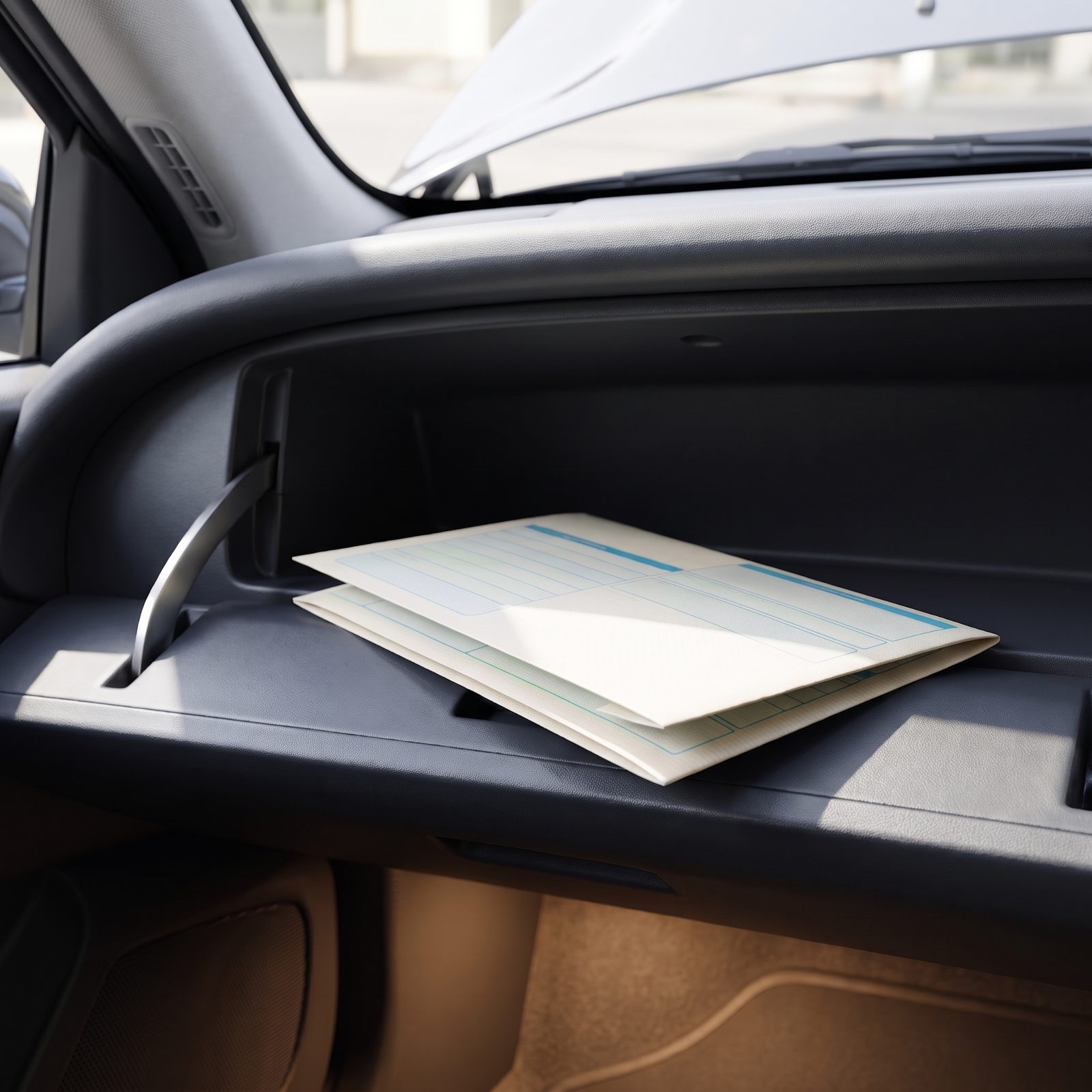 Current Vehicle Registration: The One Item That Belongs There Above All
