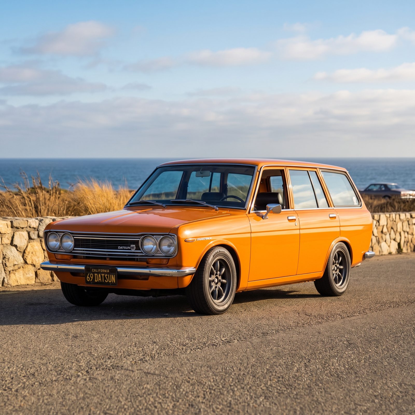 Datsun 510 Wagon, Simple Rear-Drive Character and Tuner Potential