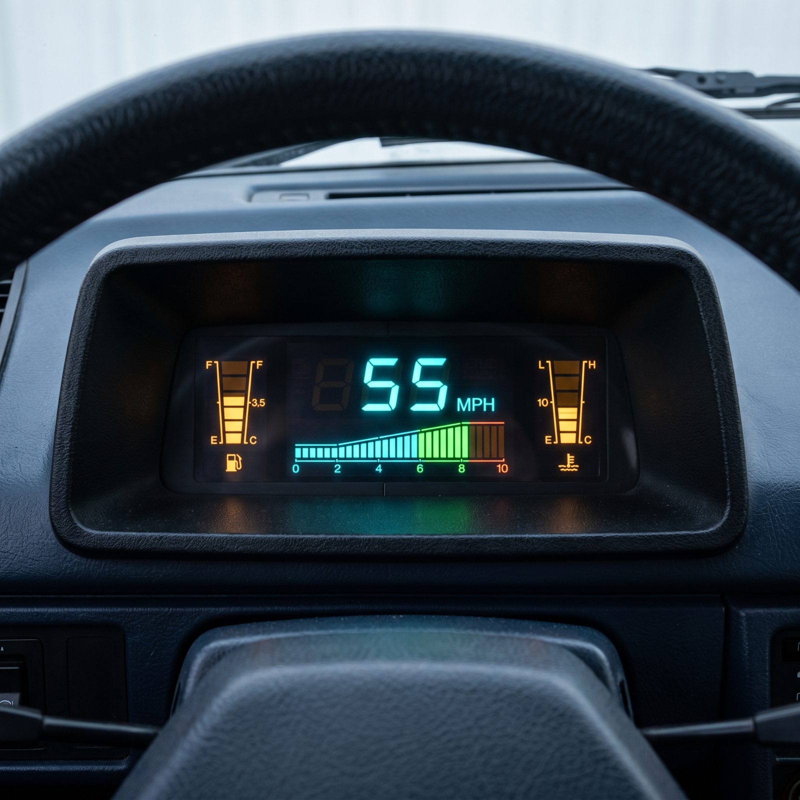 Digital Vacuum-Fluorescent Speedometers
