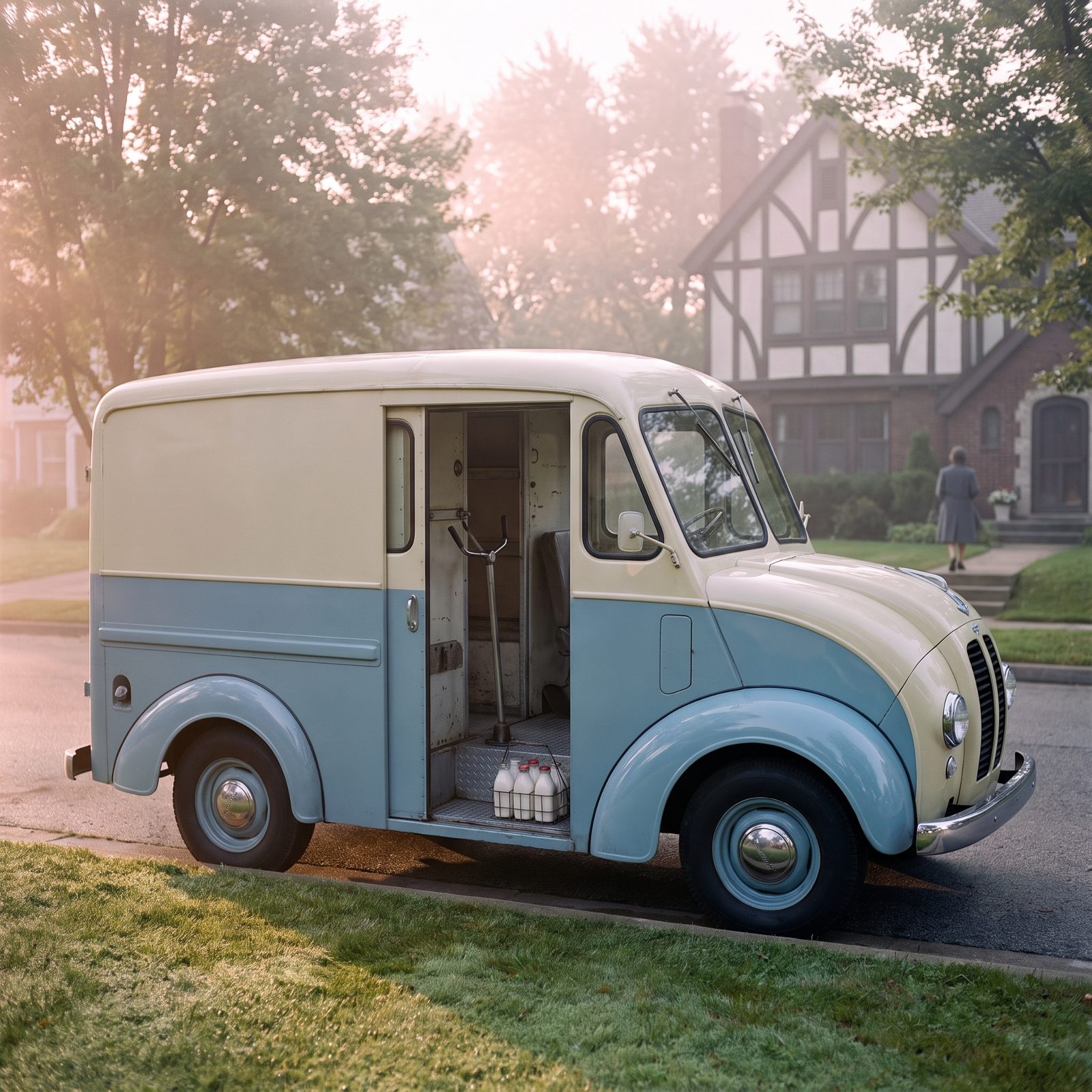 Divco Milk Truck: Designed So the Driver Could Run It Standing Up