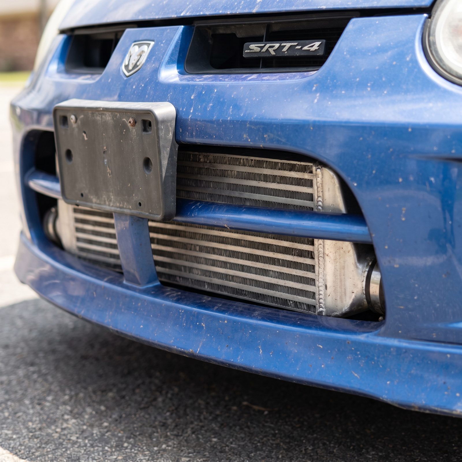Dodge Neon SRT-4: The Front-Mount Intercooler Peeking Through the Bumper