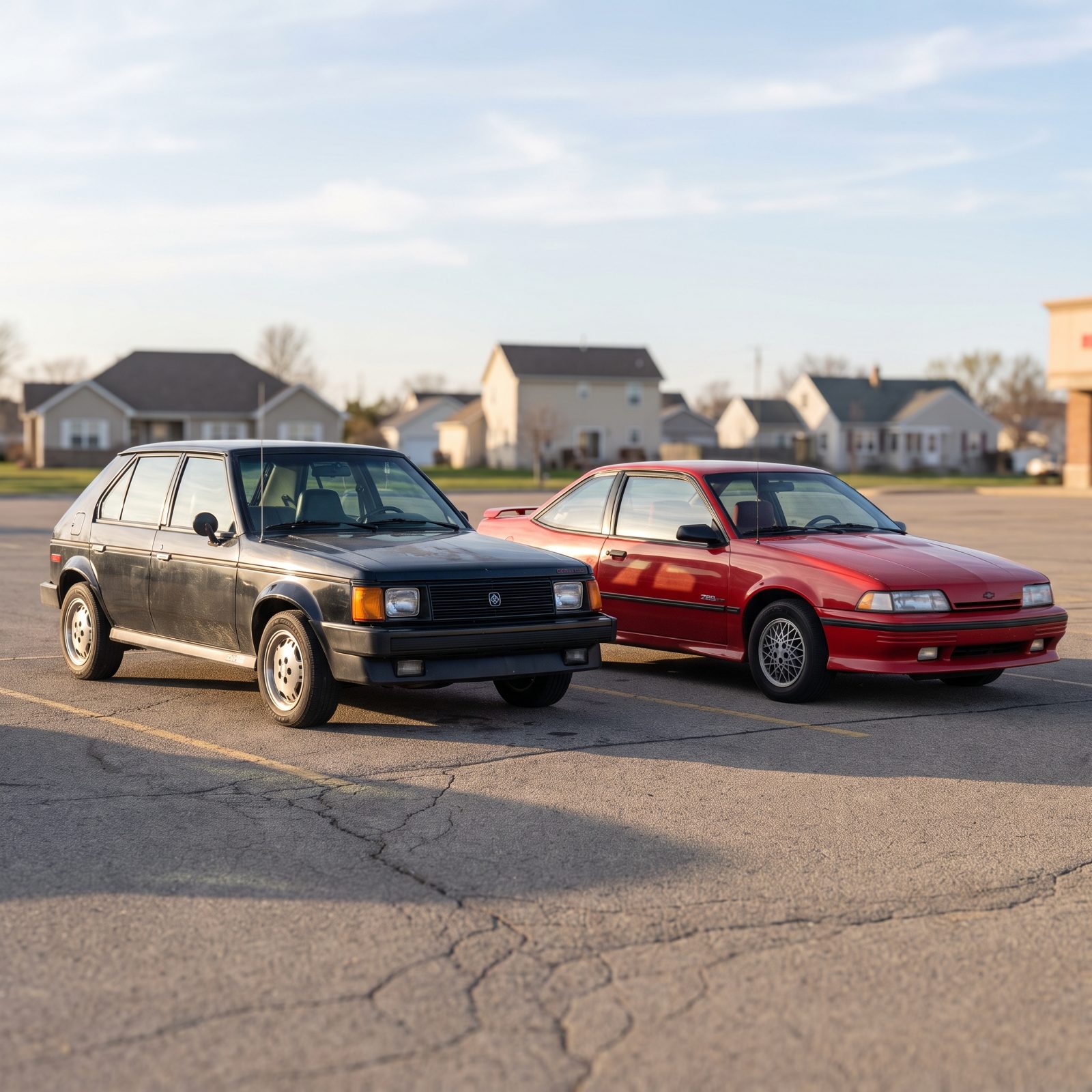Dodge Omni GLH vs. Chevrolet Cavalier Z24: Shelby's Name on the Fender