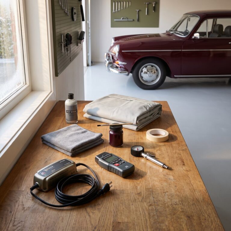 Don't Store Your Car for Winter Until You See These 41 Steps Collectors Never Skip