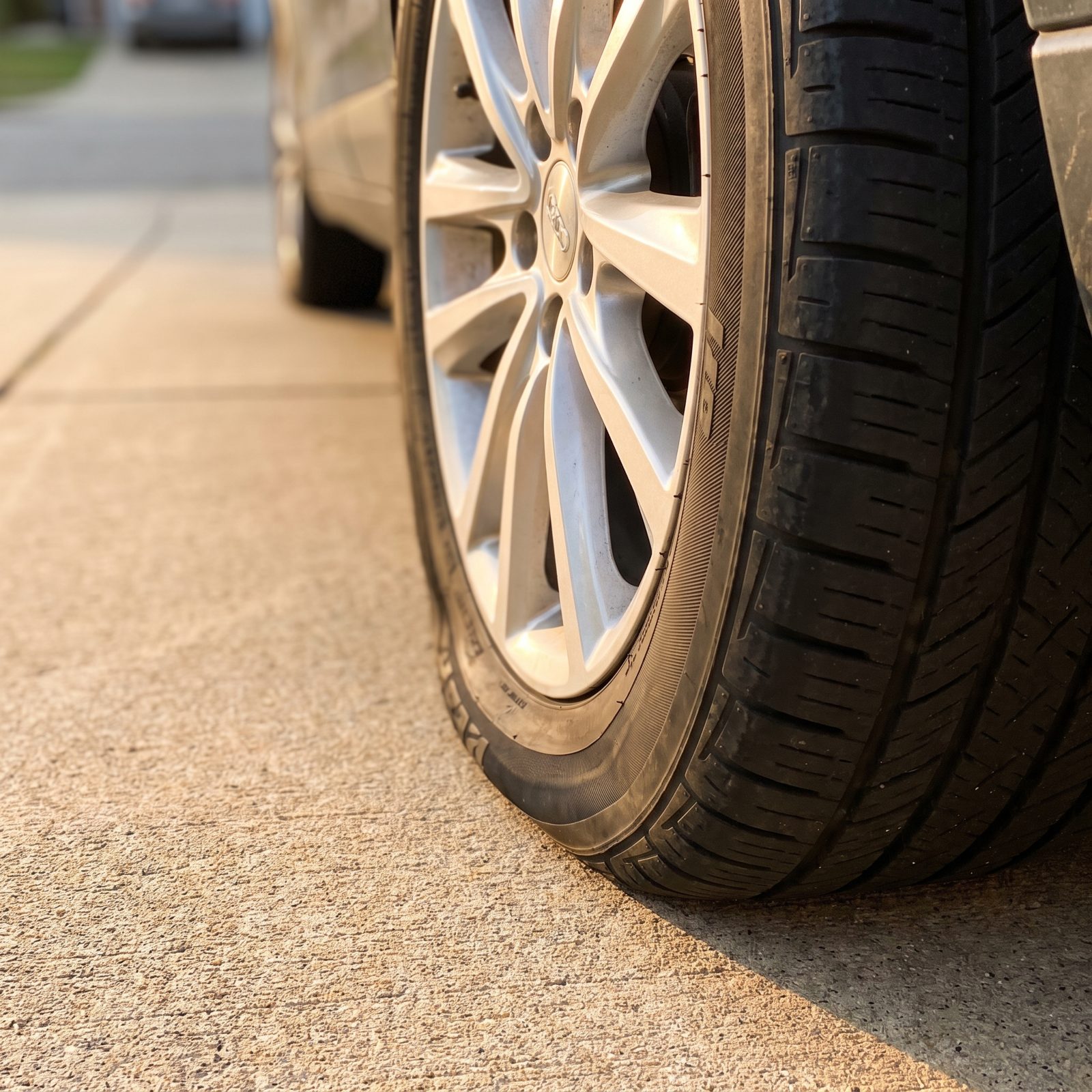 Driving on a Flat Can Ruin an Otherwise Repairable Tire