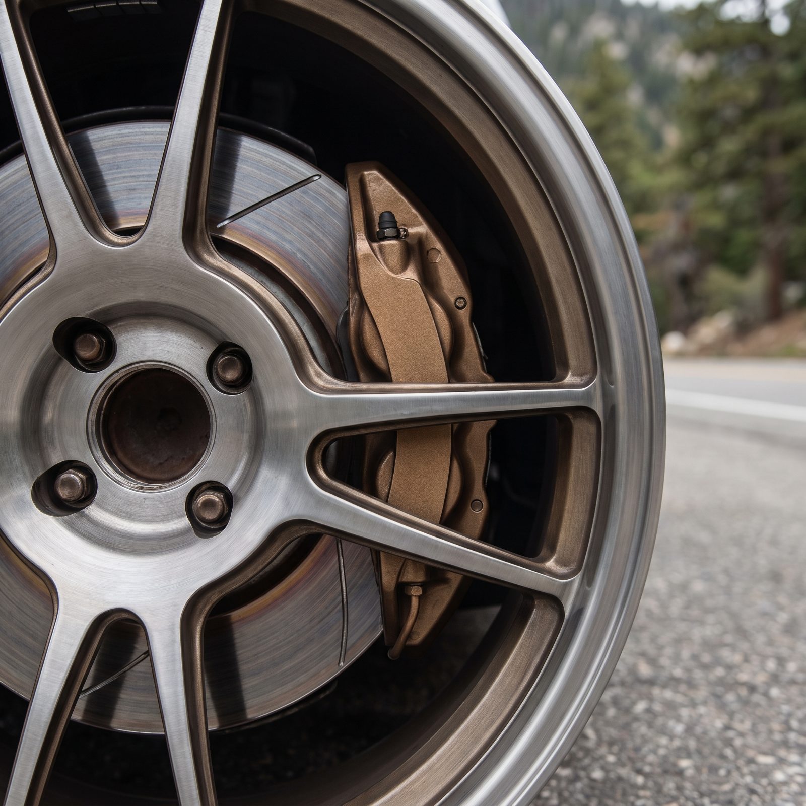 Driving On While the Brakes Grind Metal on Metal