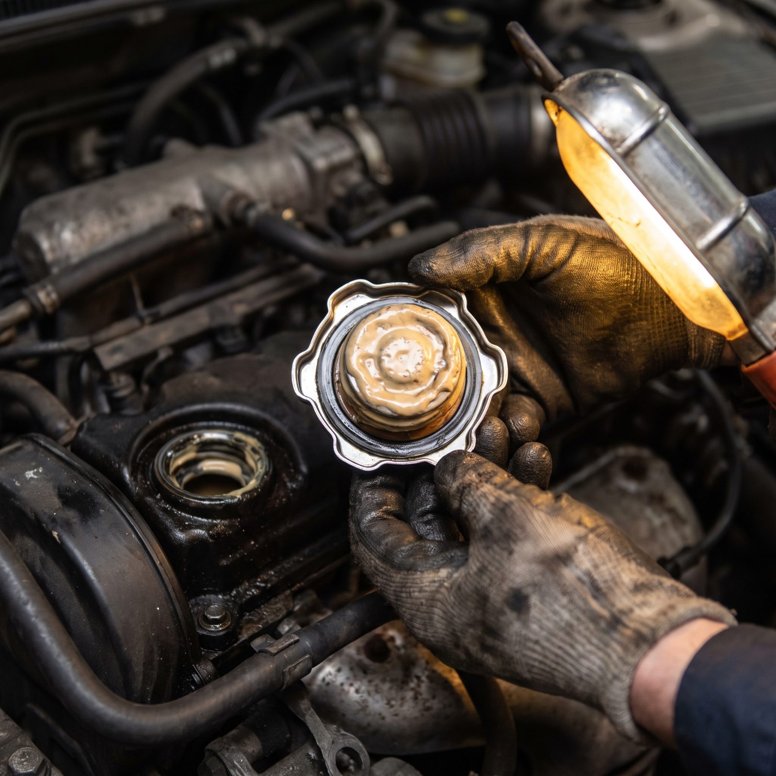 Engine Oil That Looks Milky