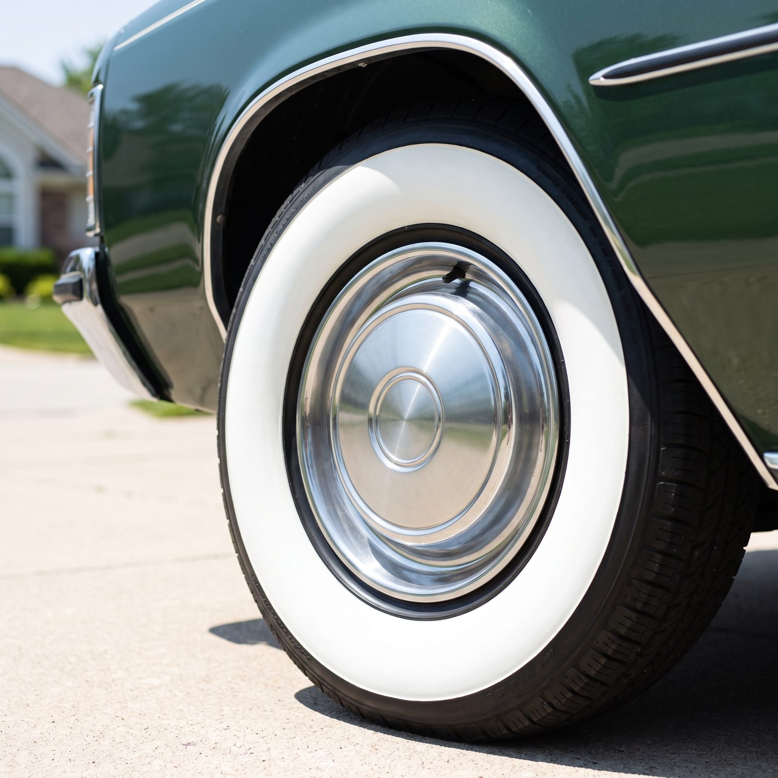 Extra-Wide Whitewall Tires