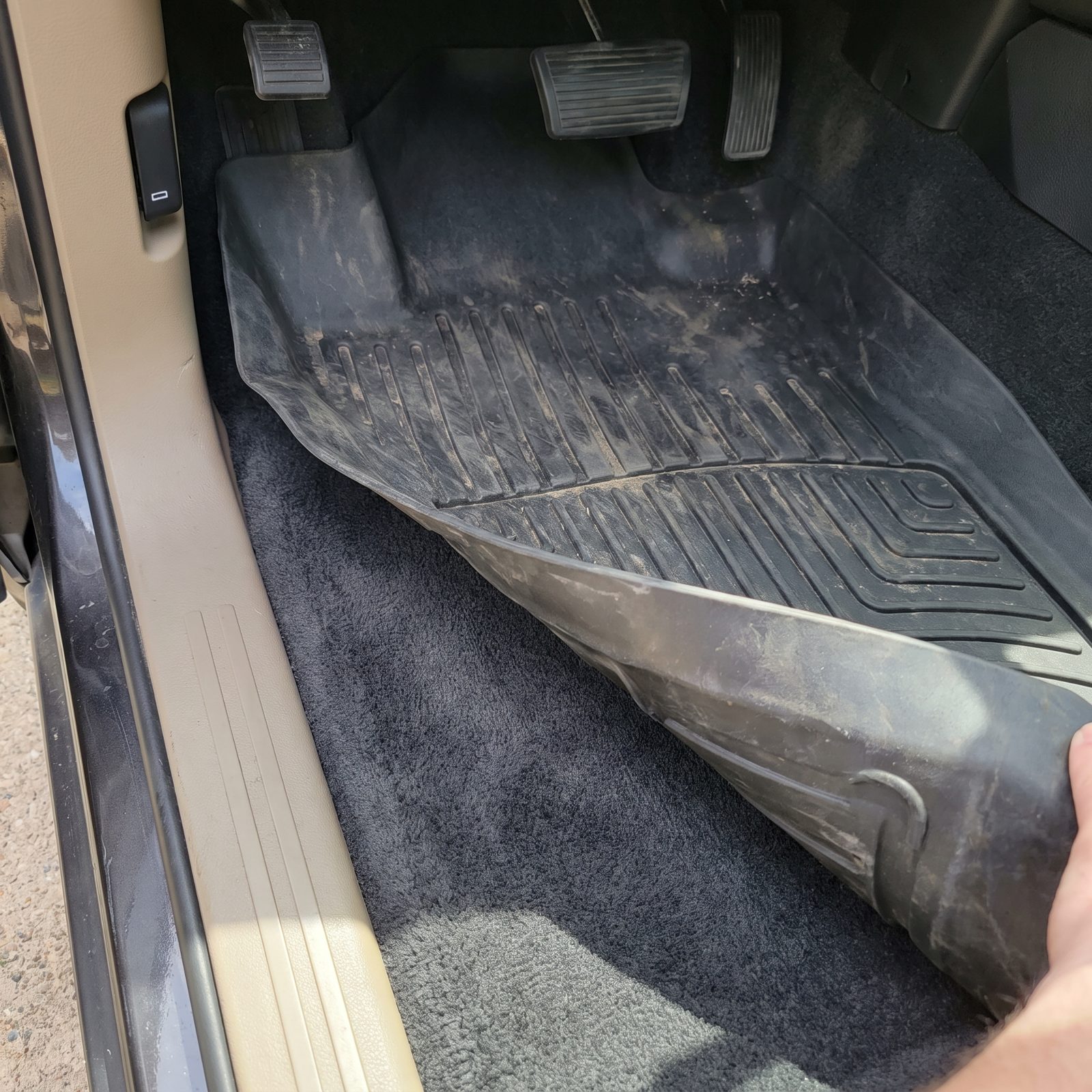 Factory Floor Mats Protected by Rubber Mats