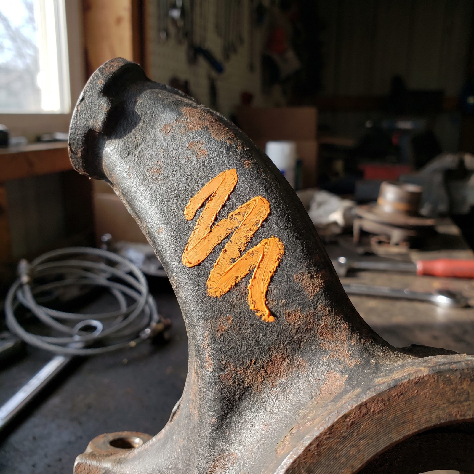 Factory Inspection Marks vs. Restoration-Shop Decoration