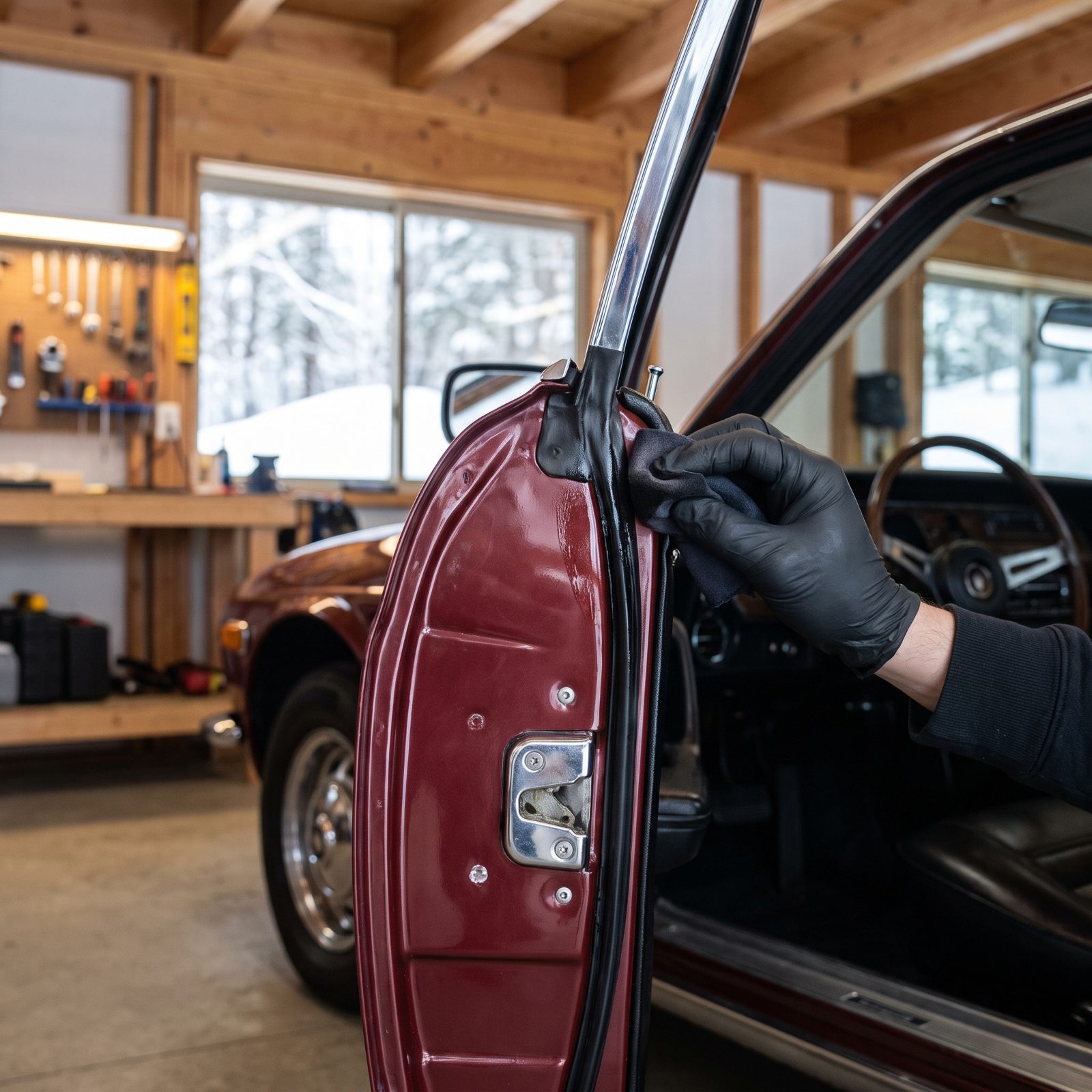 Feed the Door, Window, and Trunk Weatherstripping Before It Dries Out