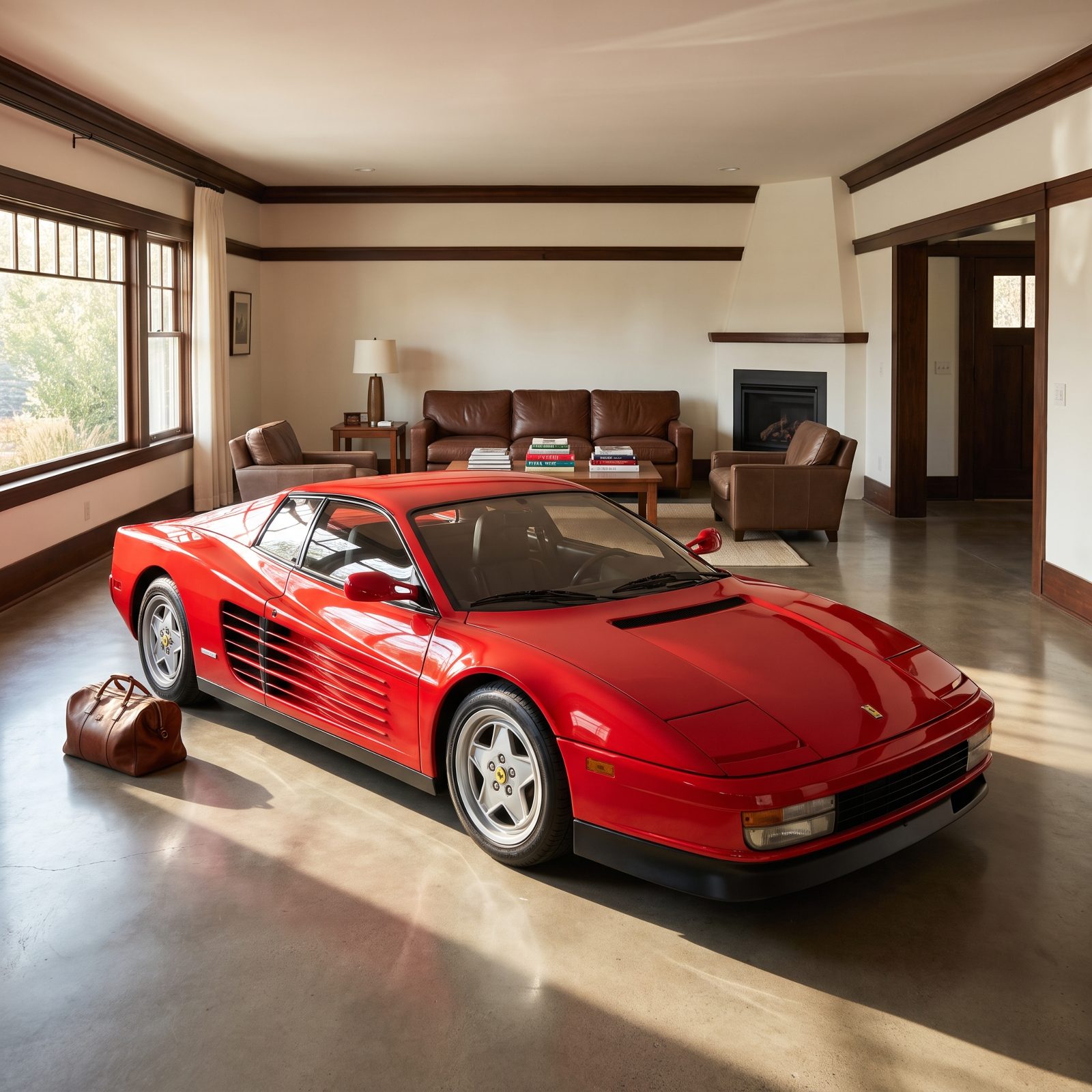 Ferrari Testarossa, Side Strakes That Stretch the Body