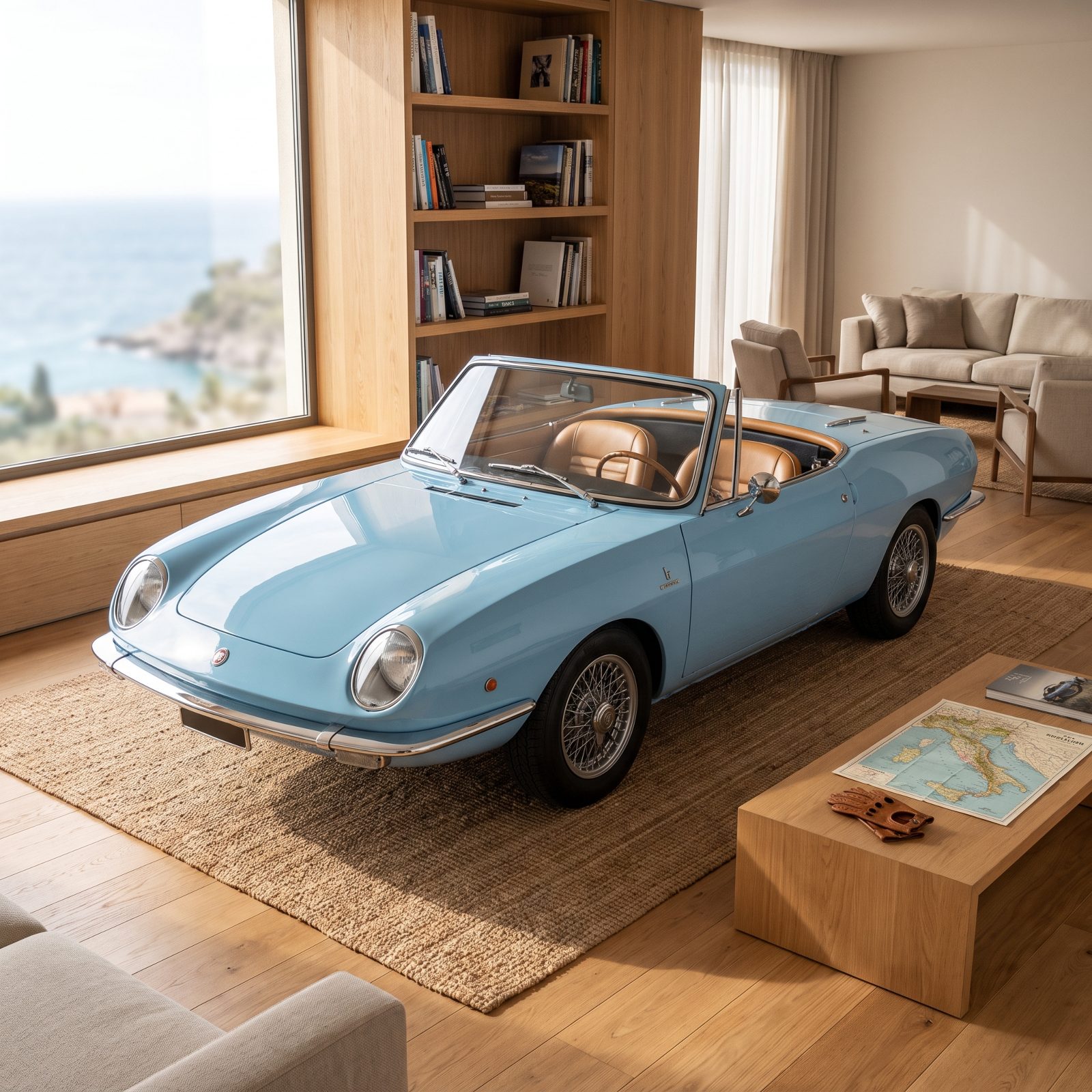 Fiat 850 Spider: Italian Roadster Proportions in Miniature