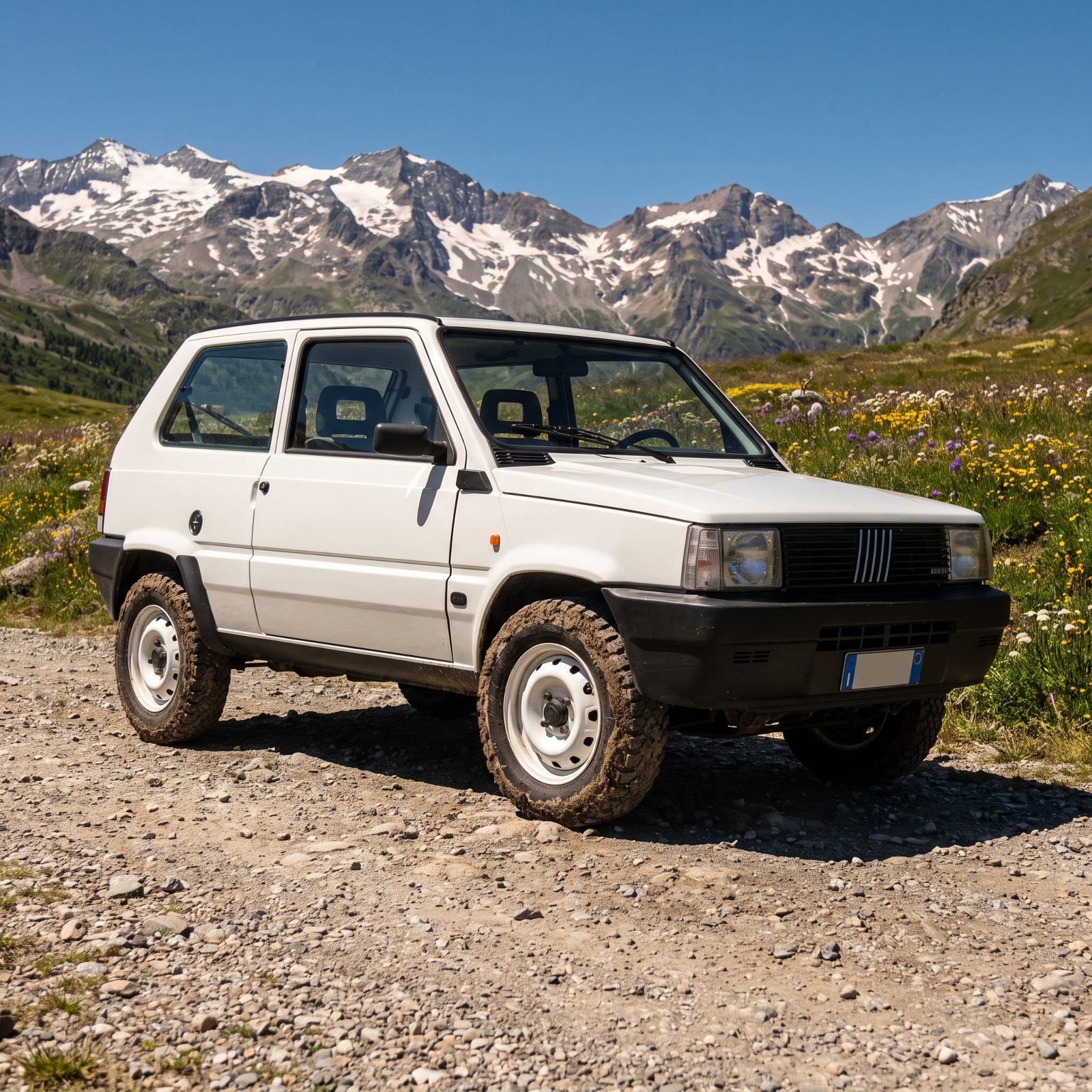 Fiat Panda 4x4: Mountain-Goat Ability in a Shoebox