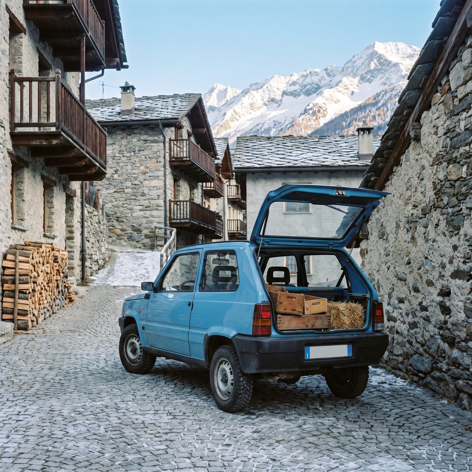 Fiat Panda 4x4: Serving Alpine Villages With a Tiny, Simple Four-Wheel-Drive Car