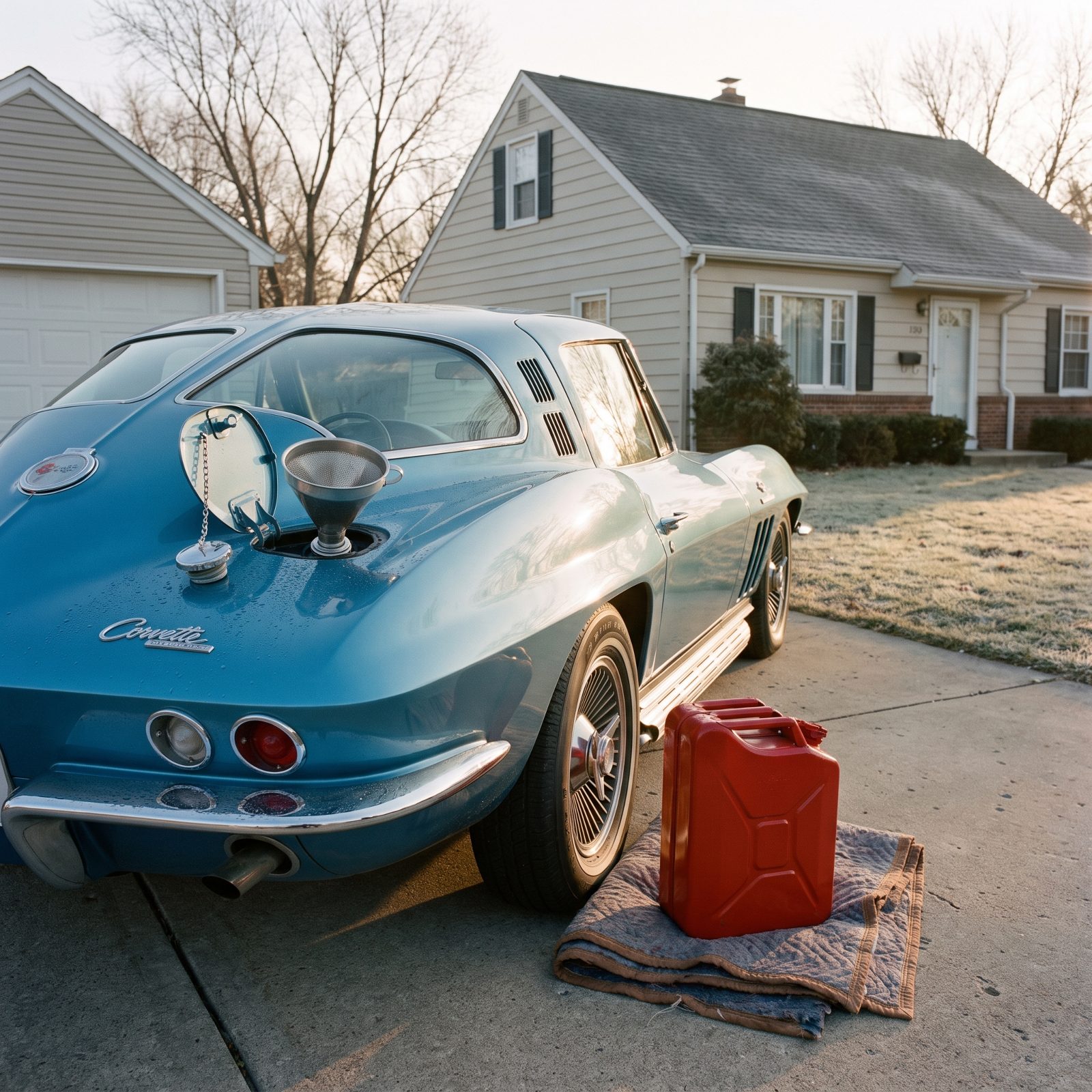 Fill the Fuel Tank to the Top to Starve Off Condensation