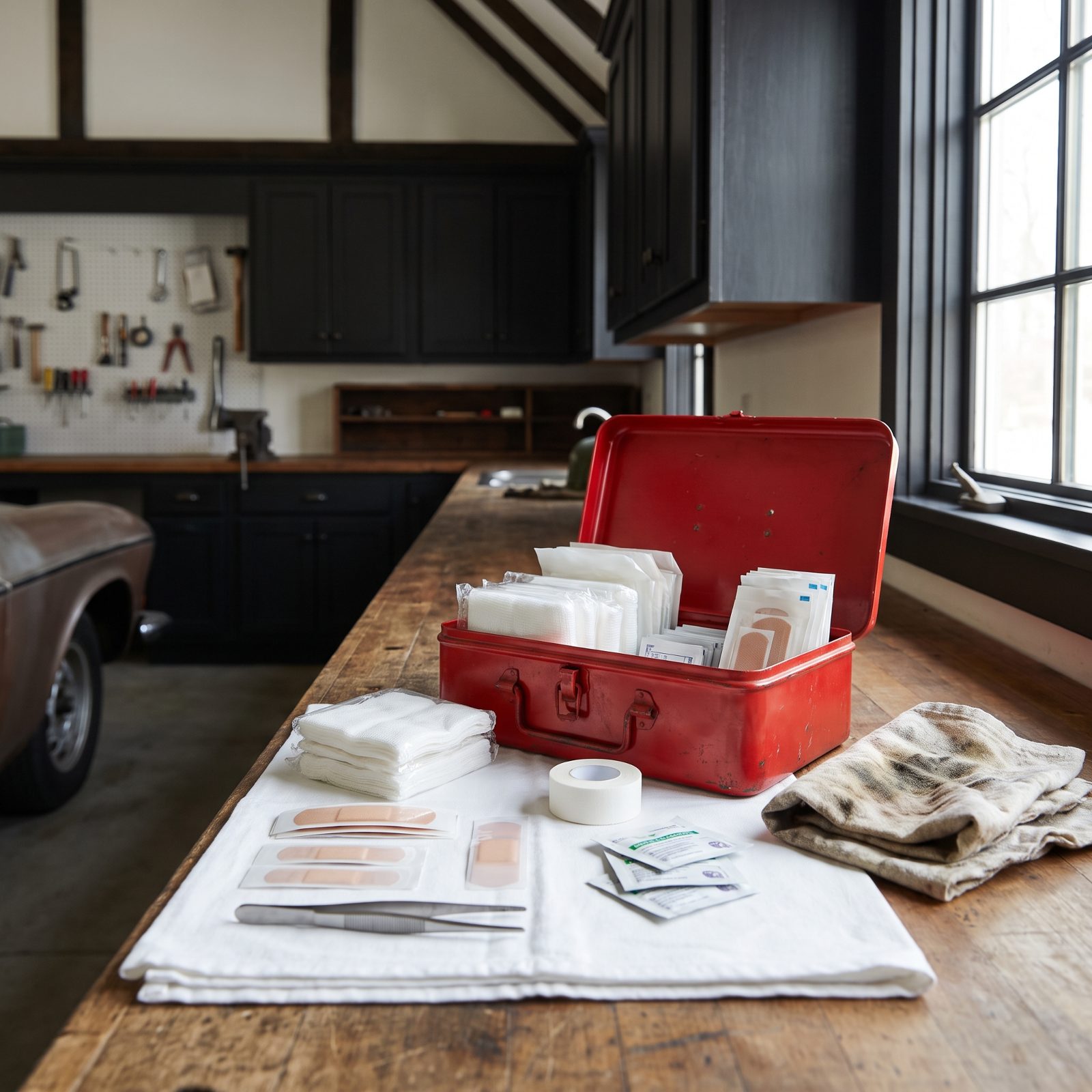 A First-Aid Kit Stocked Before You Need It