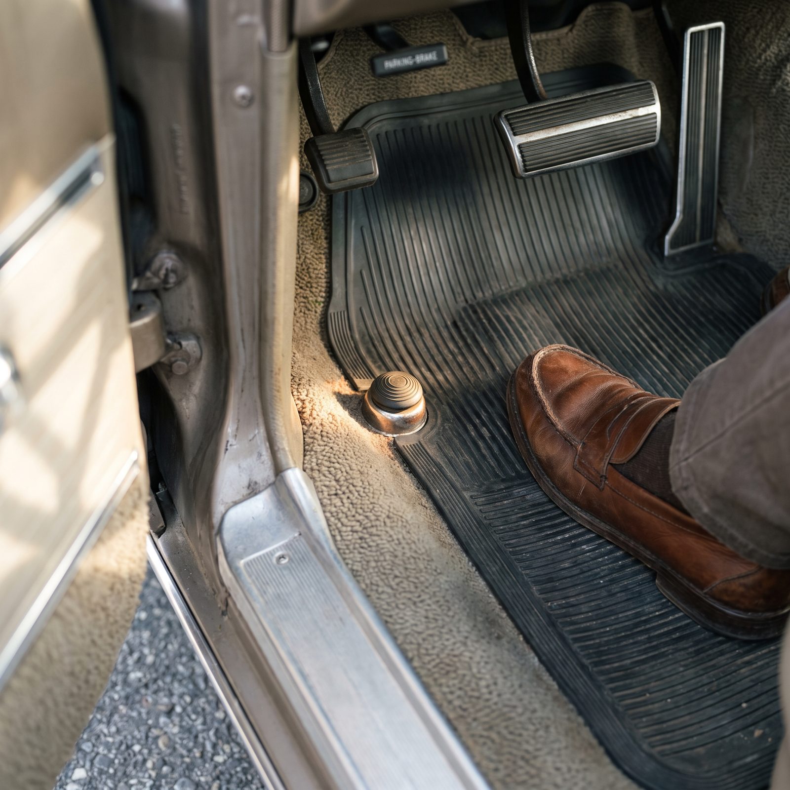 Foot-Operated Windshield Washers, Fluid on Demand Without a Stalk