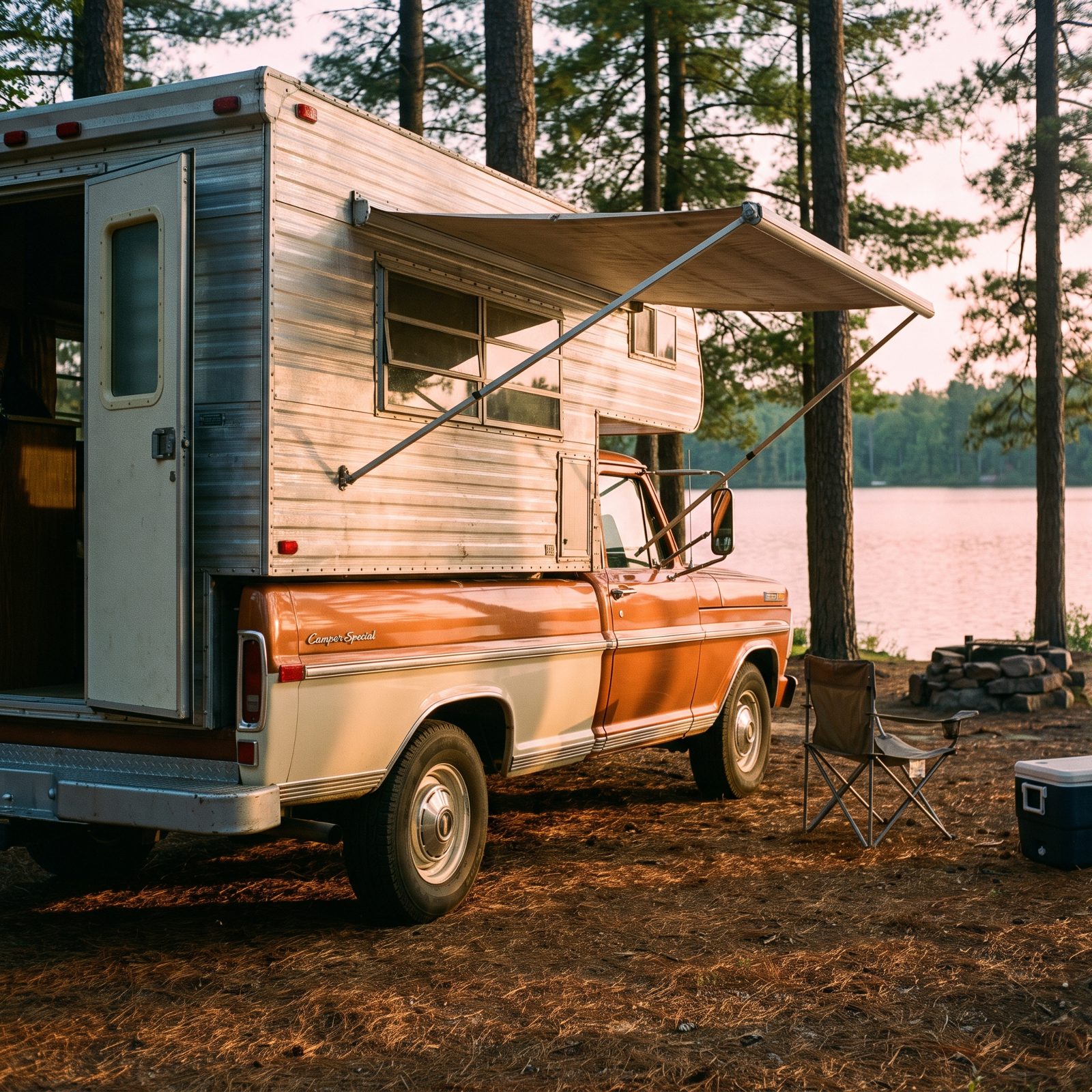Ford F-100 Camper Special: Carrying Slide-In Campers Before Purpose-Built RVs Proliferated