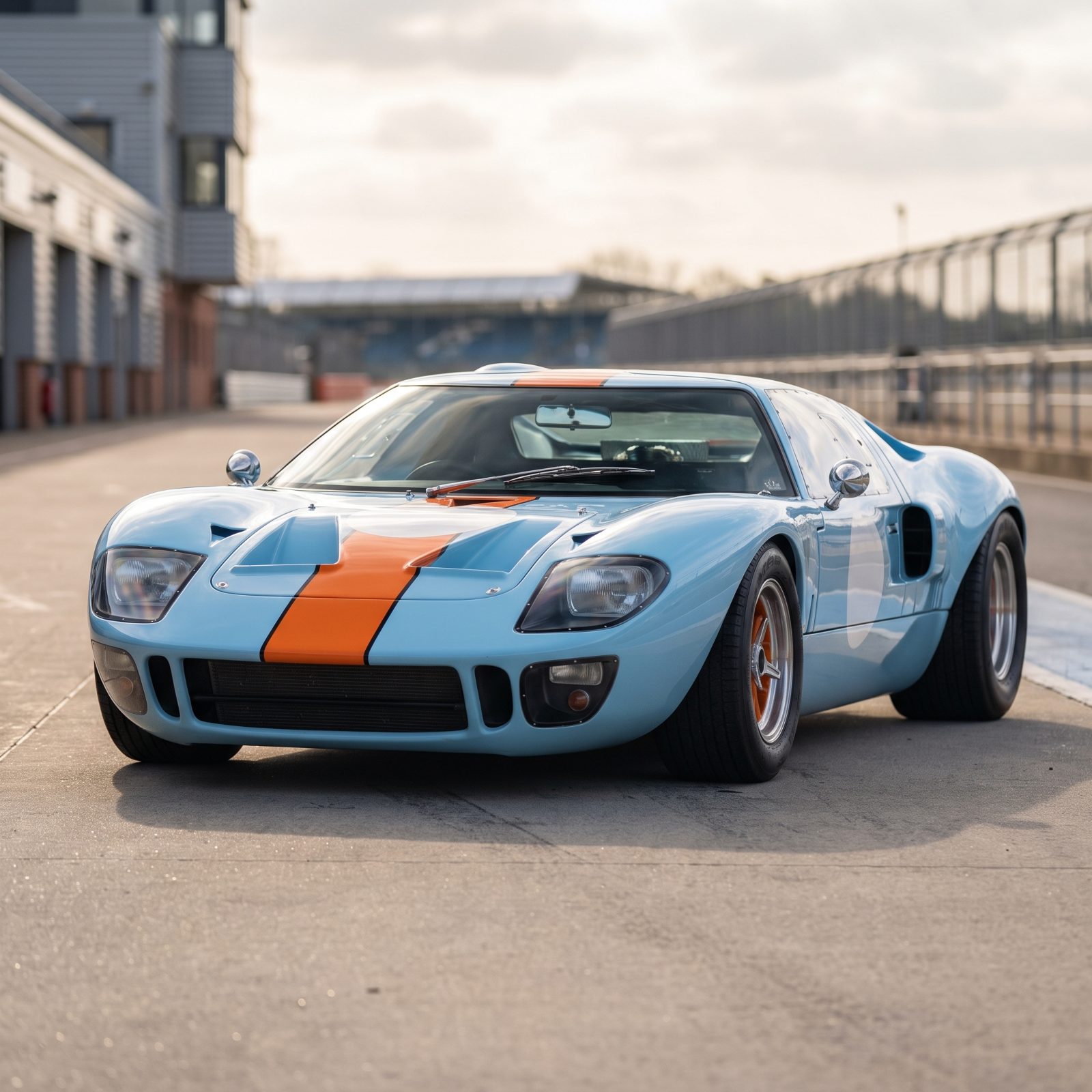 Ford GT40: A Roofline Barely Taller Than the Tires