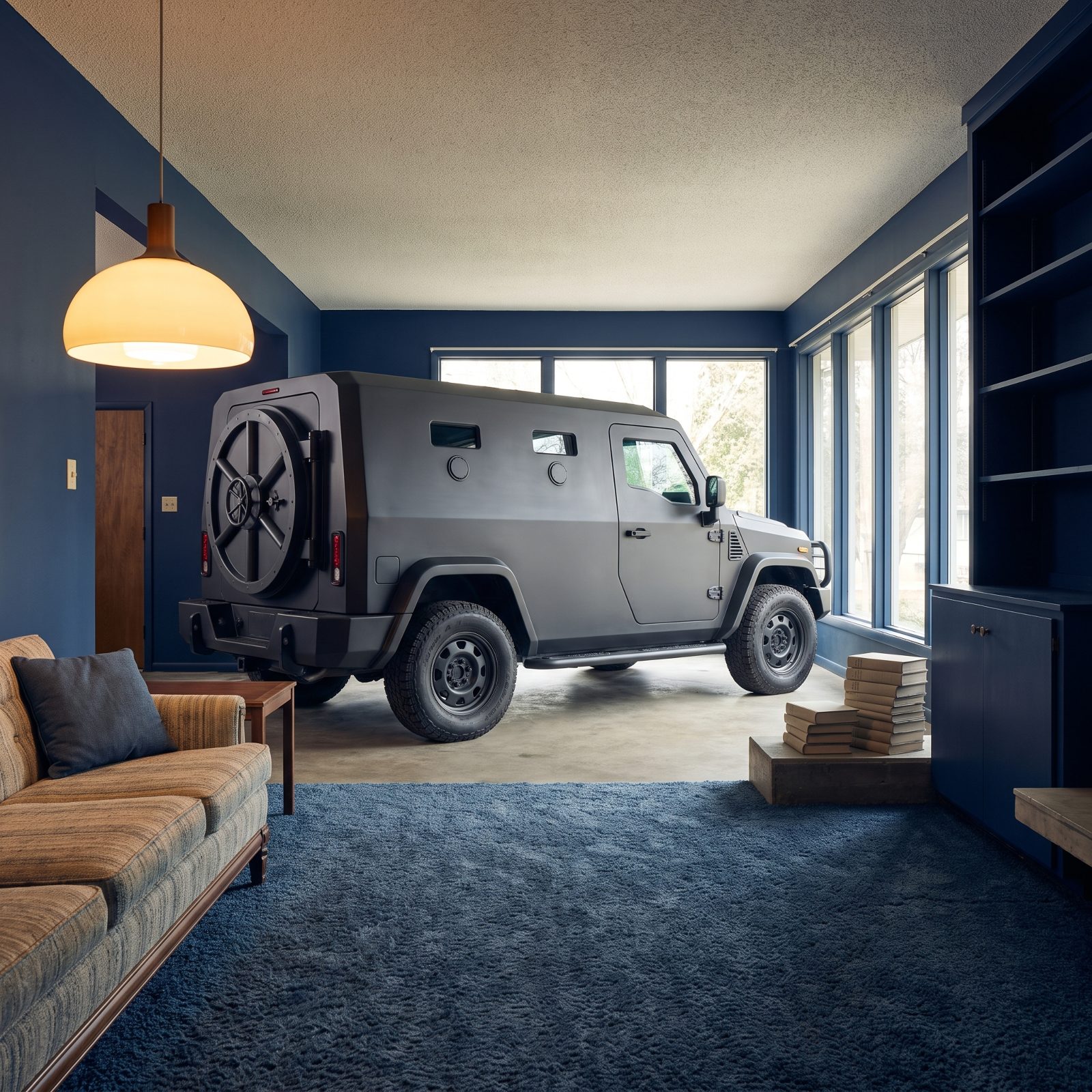 Ford SYNus: The Tiny Urban Car Styled Like a Bank Vault