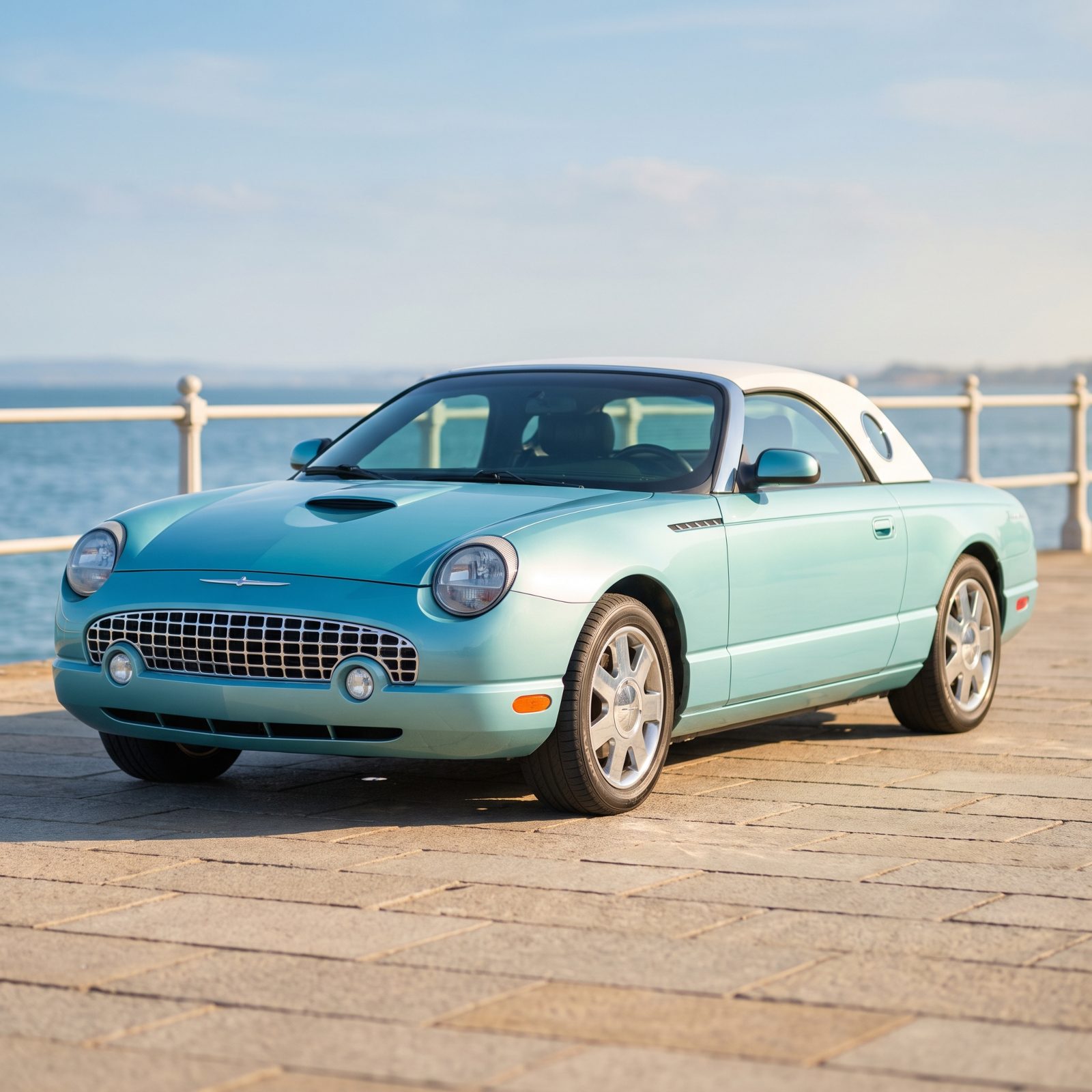 Ford Thunderbird 2002, Gorgeous Retro, Thin Sporting Résumé