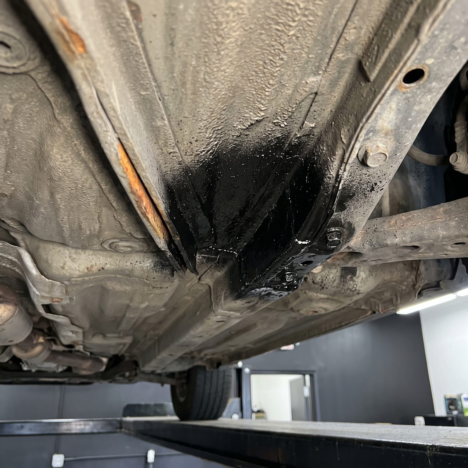 Fresh Undercoating Over Seams Can Conceal Developing Rust