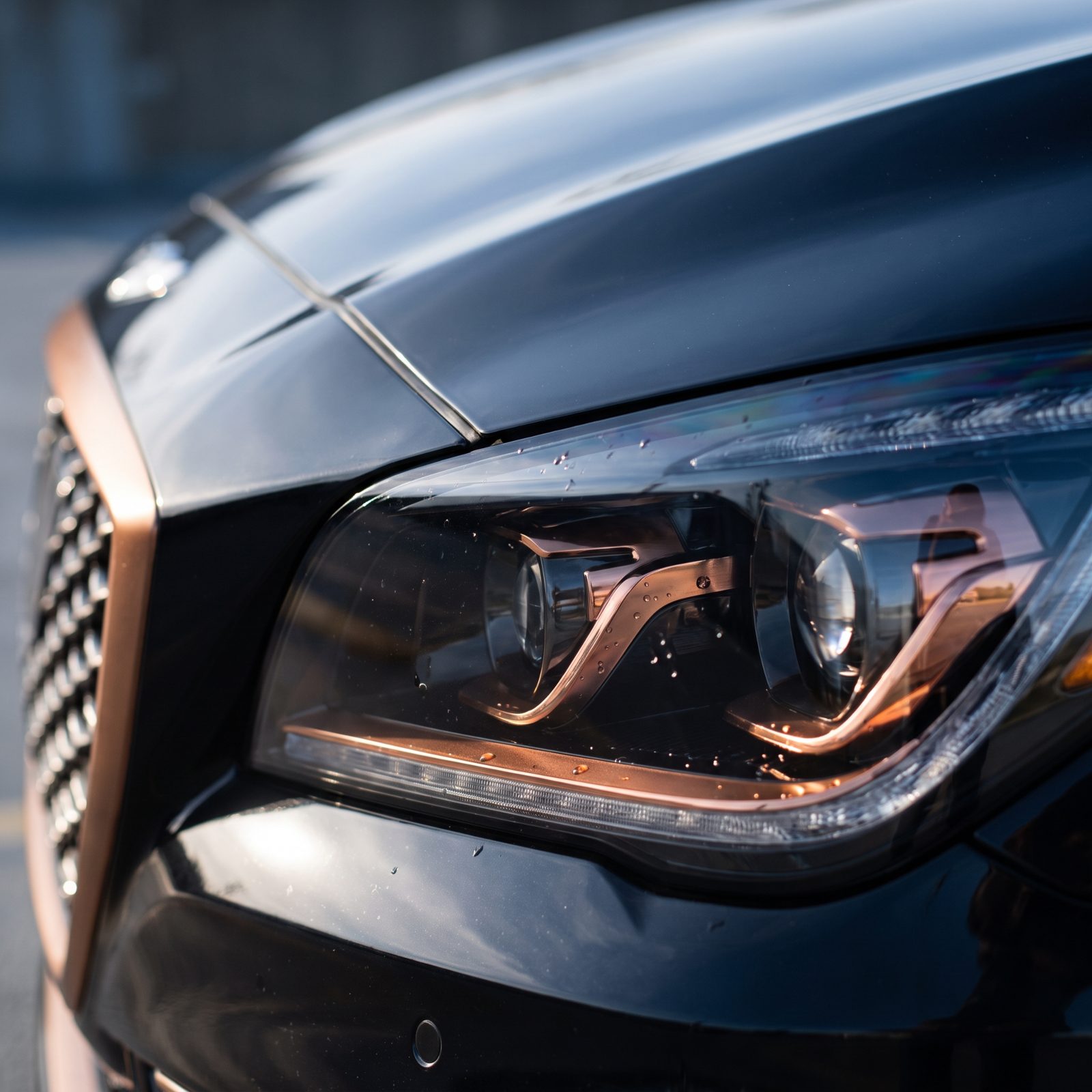 Genesis G80 Sport: The Copper-Colored Headlight Accents