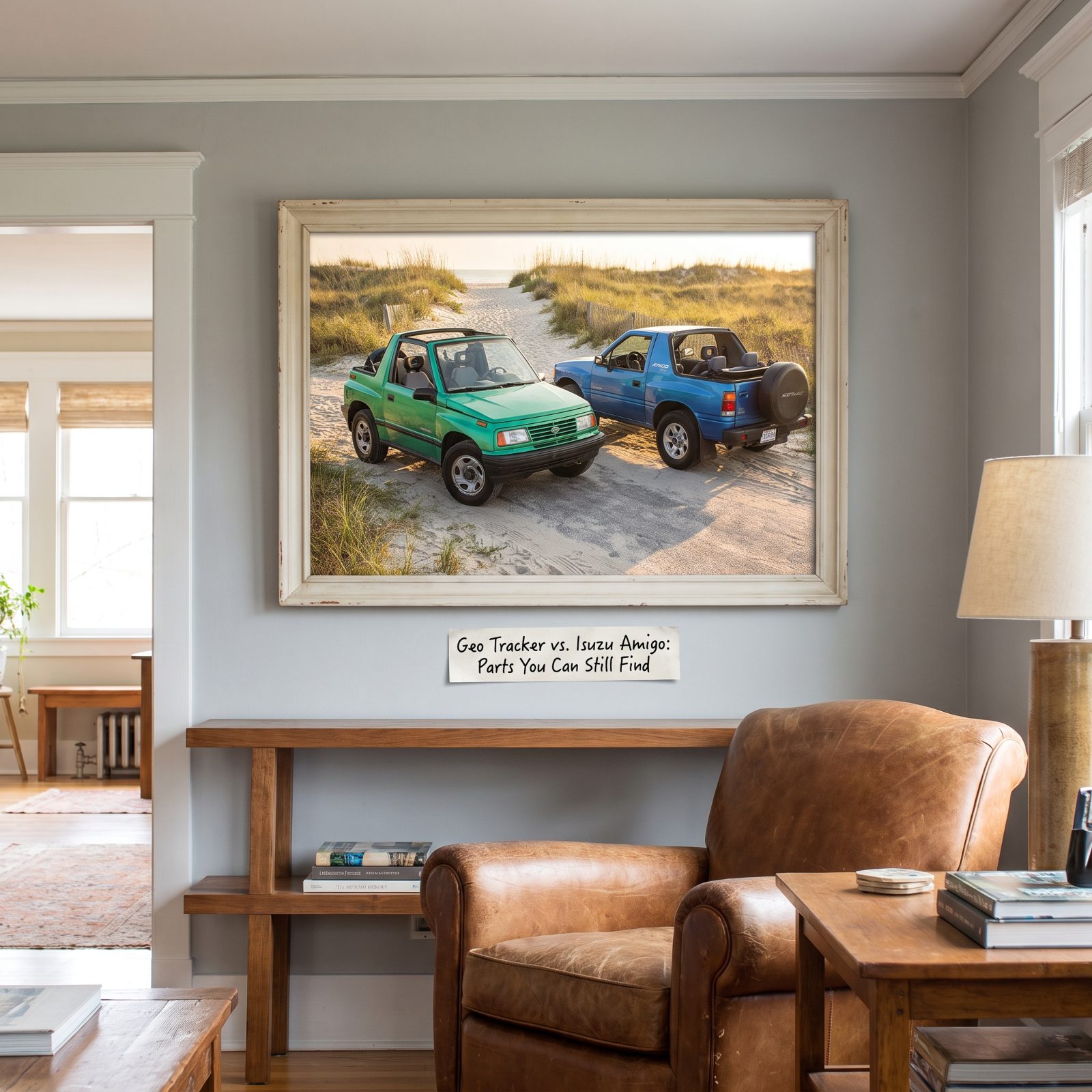 Geo Tracker vs. Isuzu Amigo: Parts You Can Still Find