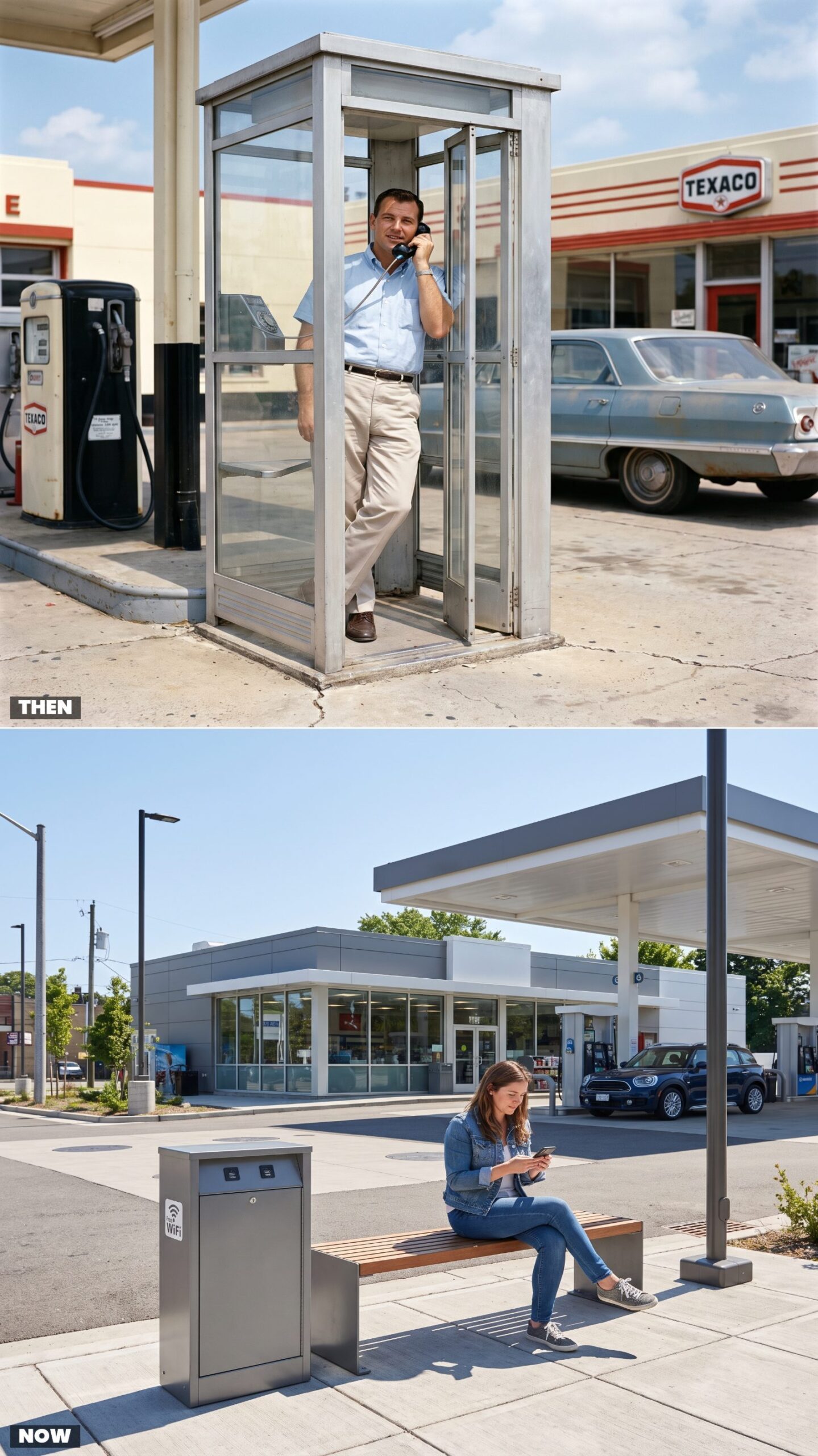 Glass Phone Booths vs. Public Wi-Fi Hotspots