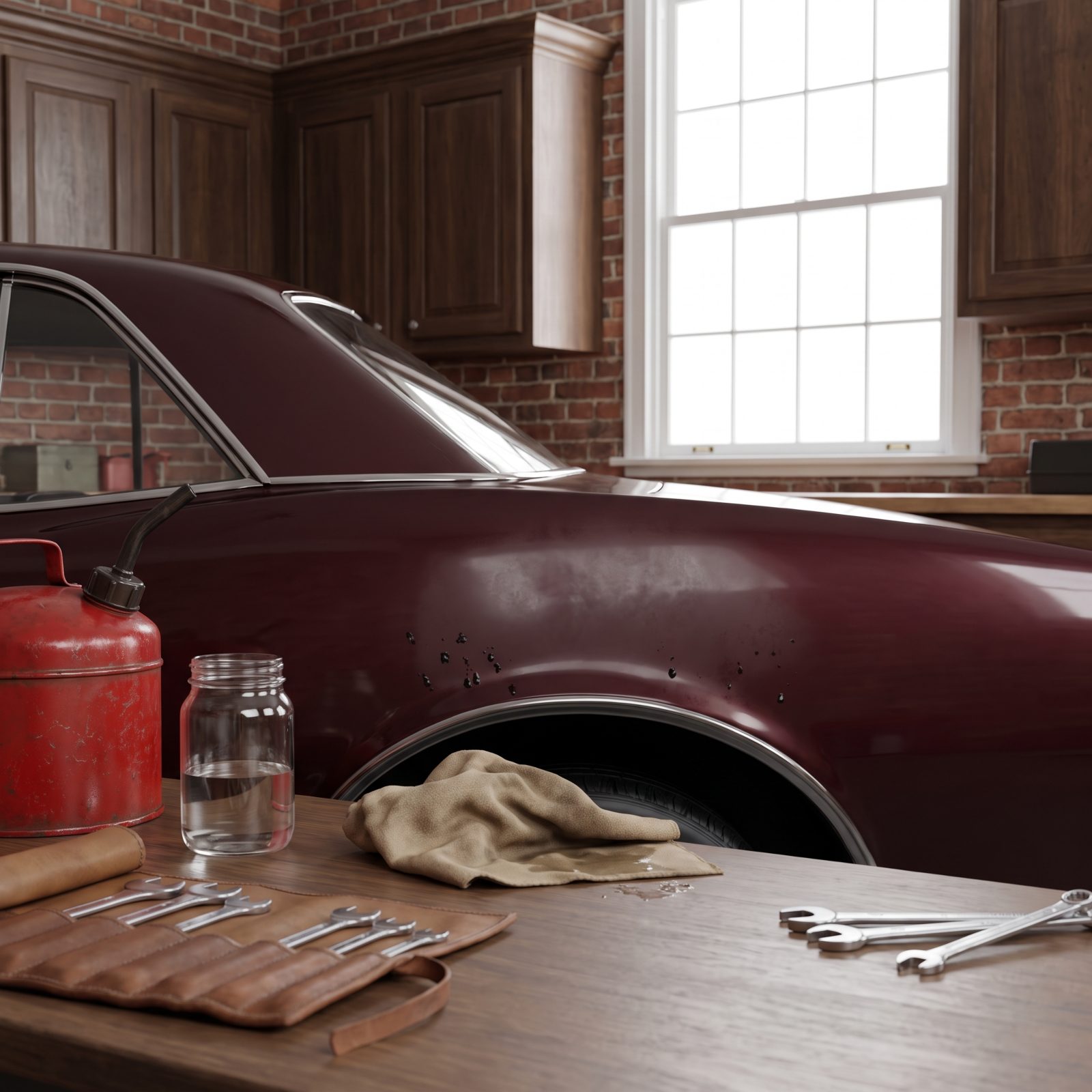 Grabbing the Gas Can, Acetone, or Paint Thinner to Lift Road Tar