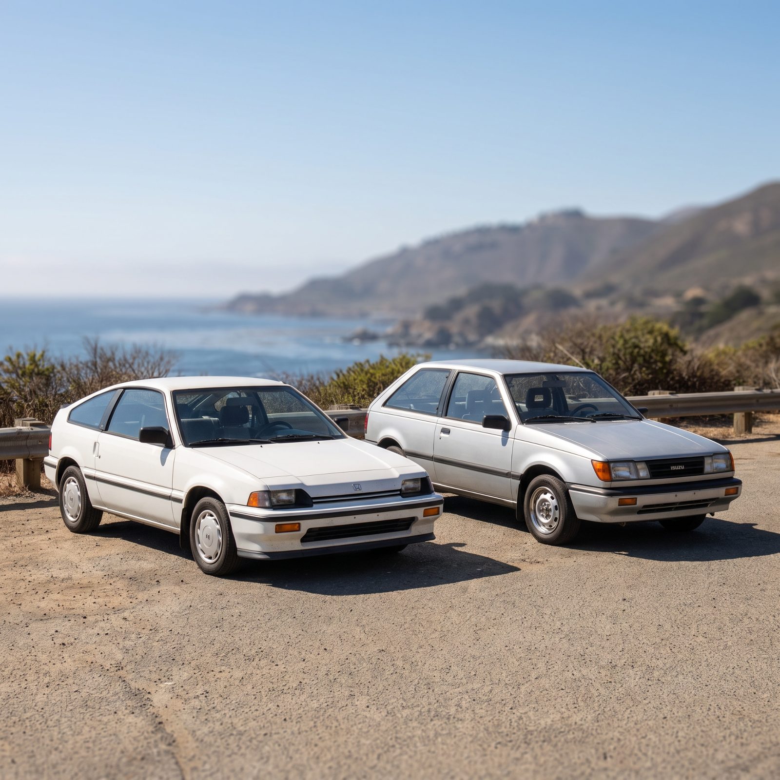 Honda CRX vs. Isuzu I-Mark: Efficiency With Style Proved Collectible