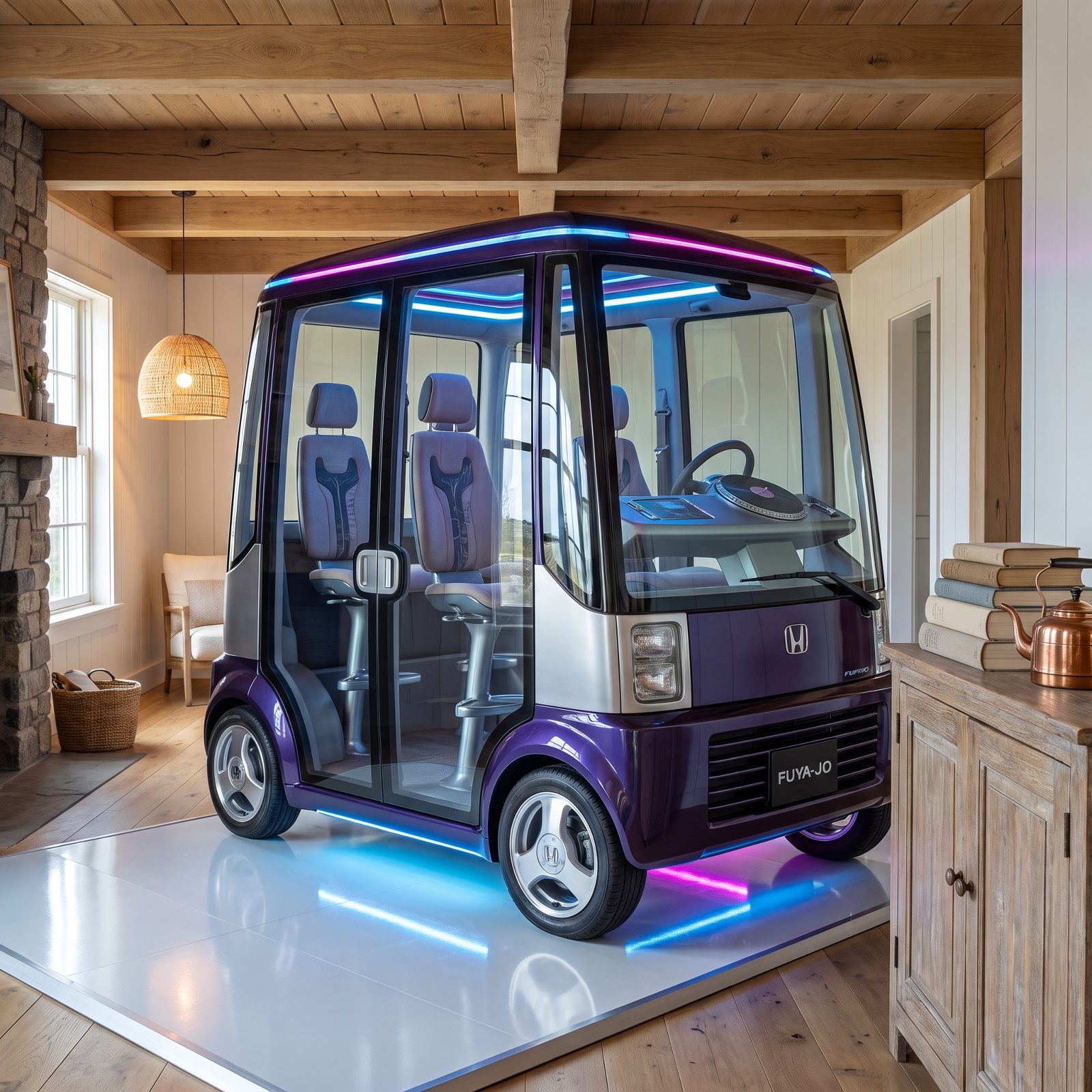 Honda Fuya-Jo: The Rolling Nightclub You Drove Standing Up