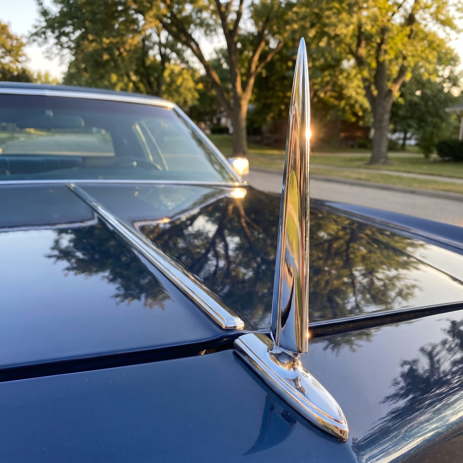 Hood Ornaments Pointed Like a Spear