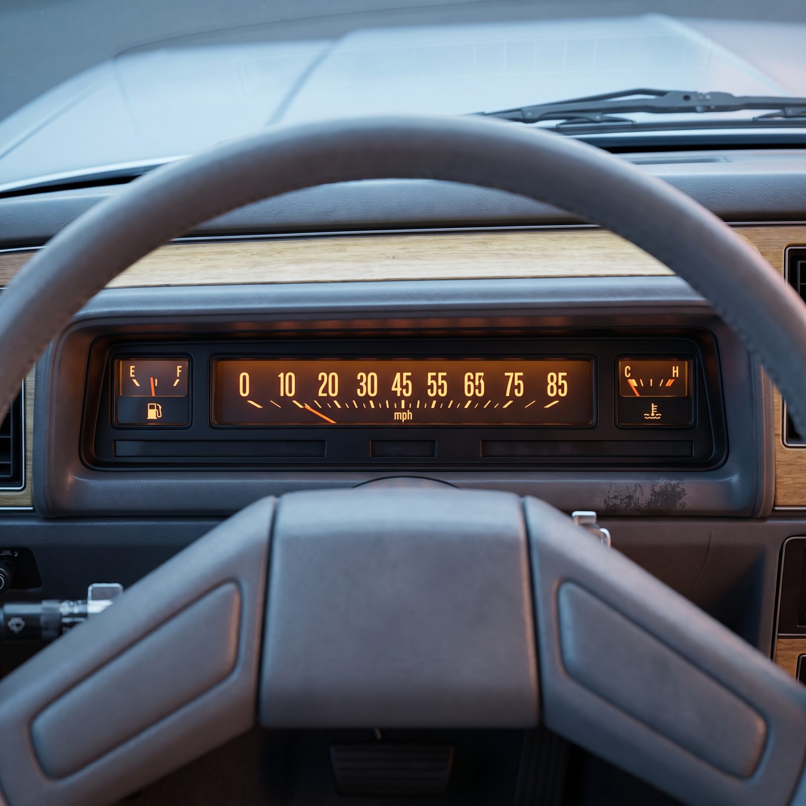 Horizontal Ribbon Speedometers