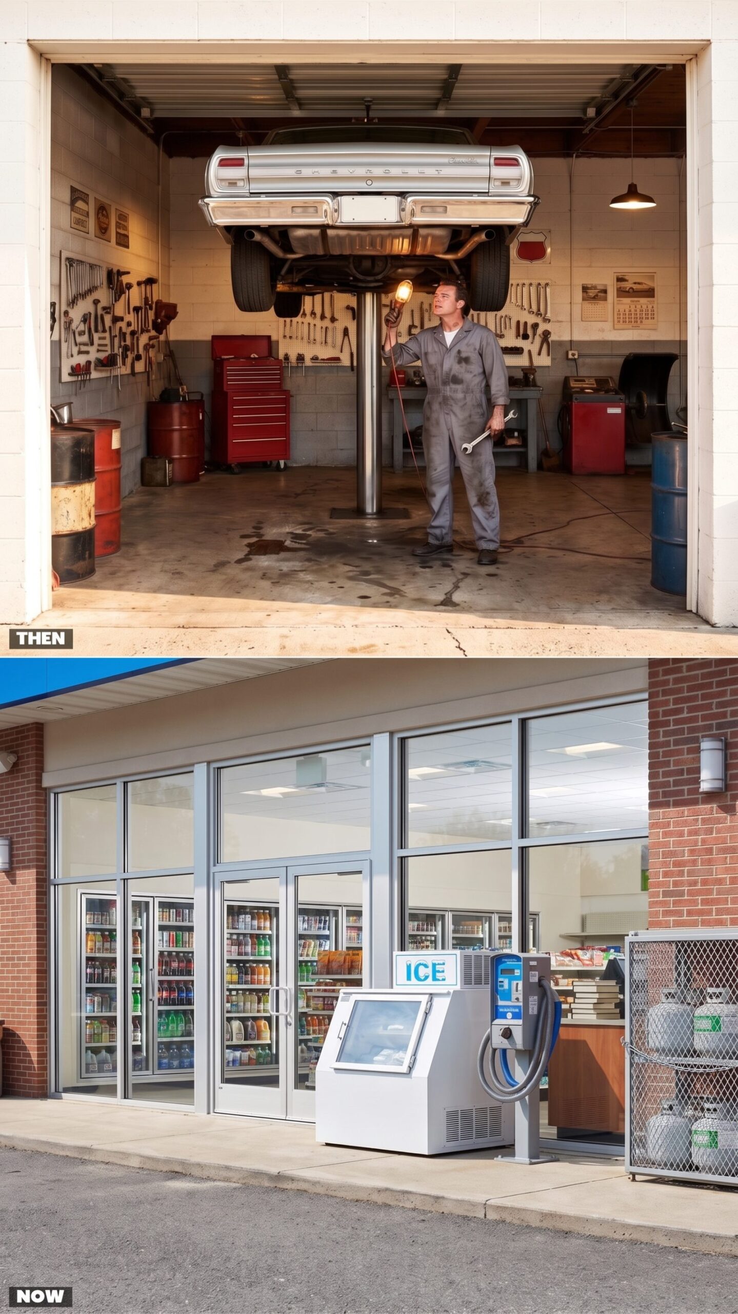 In-Ground Service-Bay Lifts vs. Stations Without Repair Facilities
