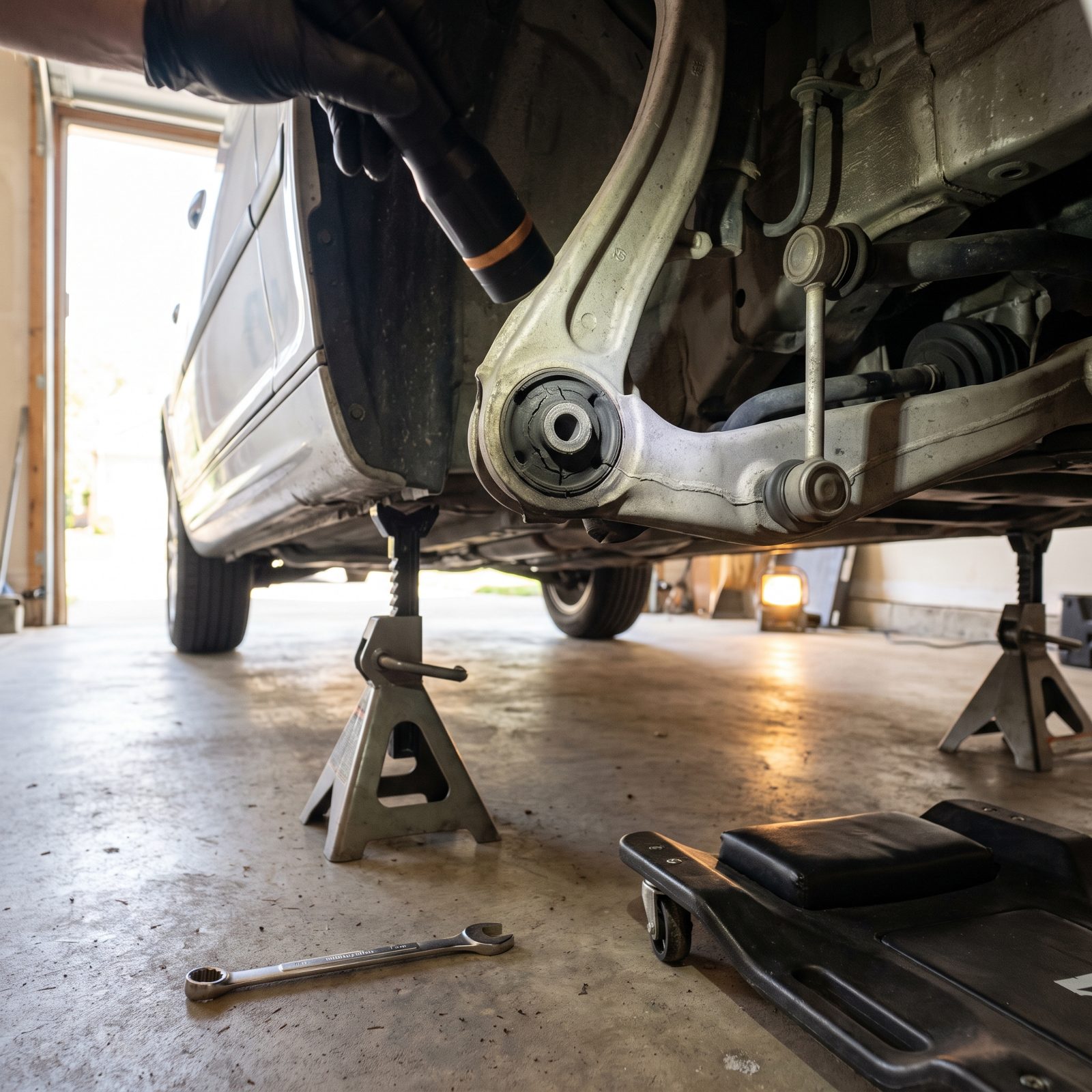 Inspect Control-Arm Bushings, Sway-Bar Links, and Bushings