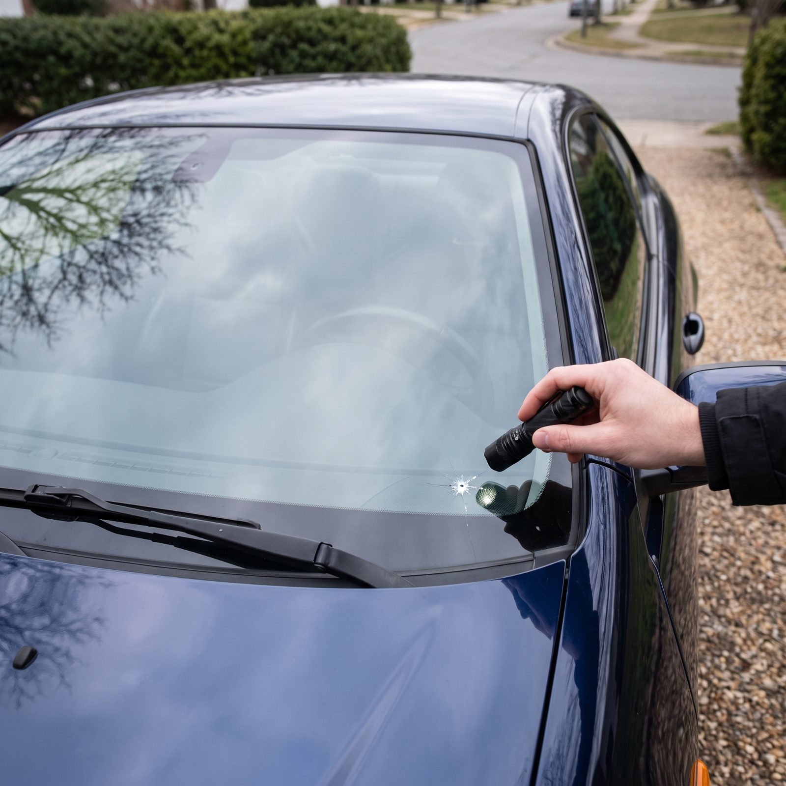 Inspect Windshield Chips Before Heat and Vibration Spread Them