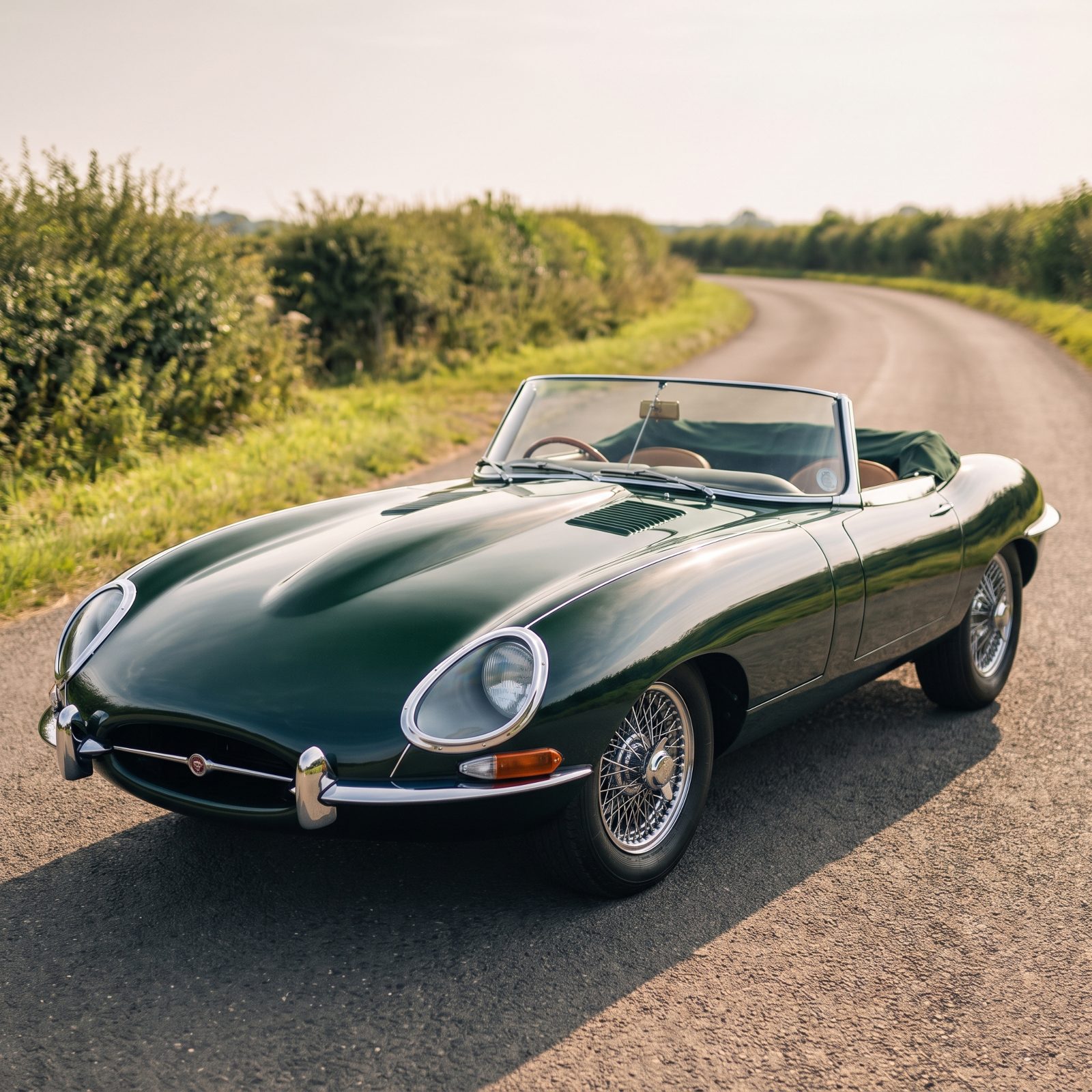 Jaguar E-Type: The Hood That Seems to Stretch Forever