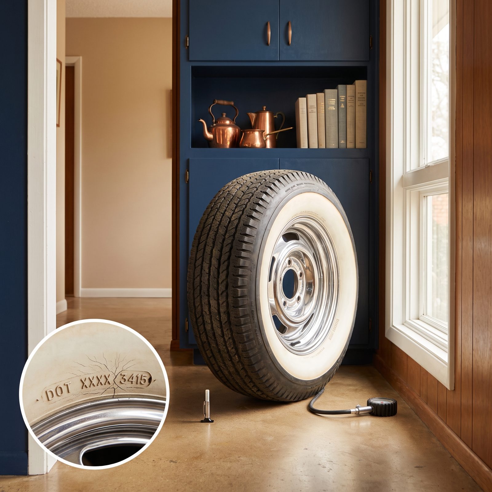 Judging Old Tires by Tread Depth Instead of Date Codes