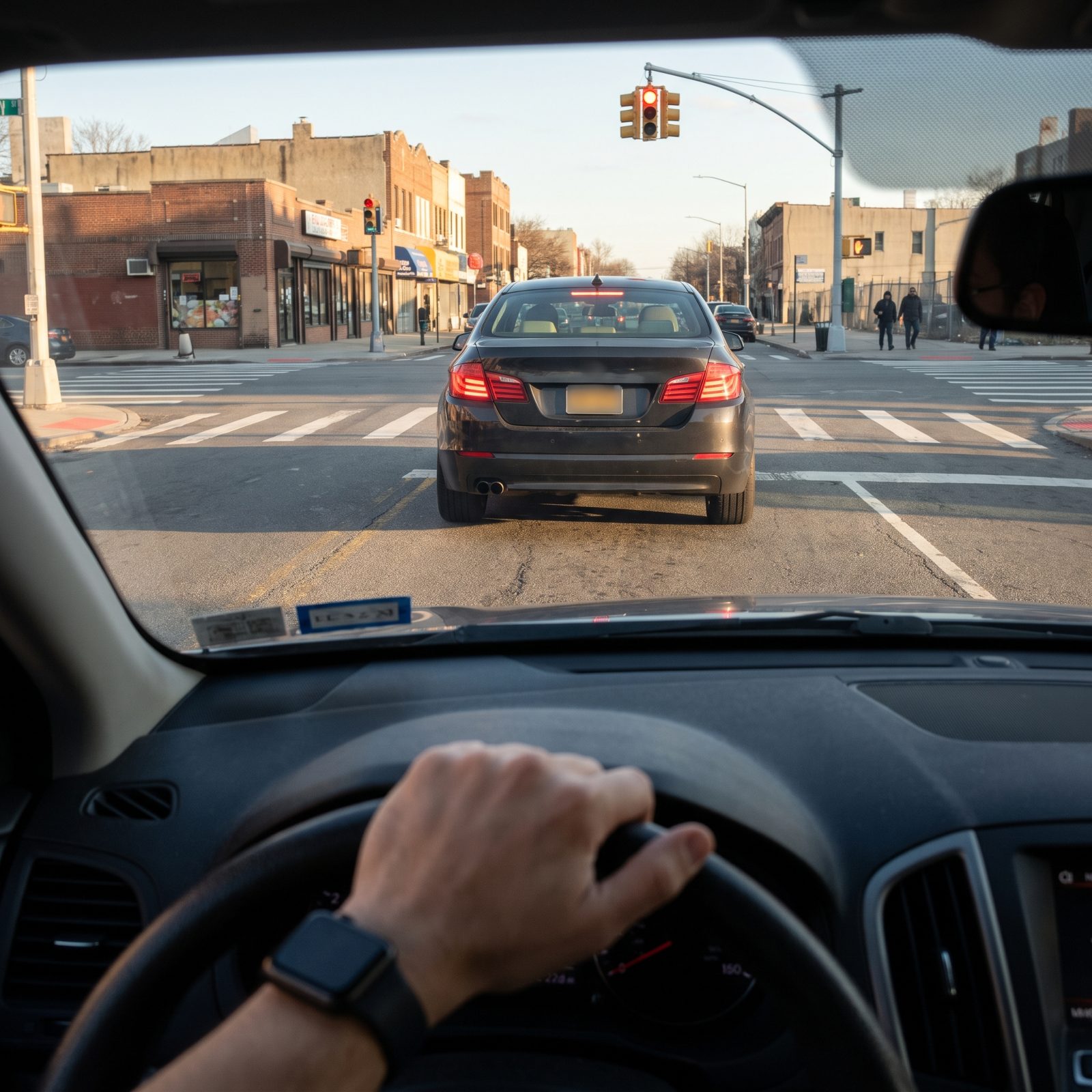 Keep an Escape Gap at Every Traffic Light