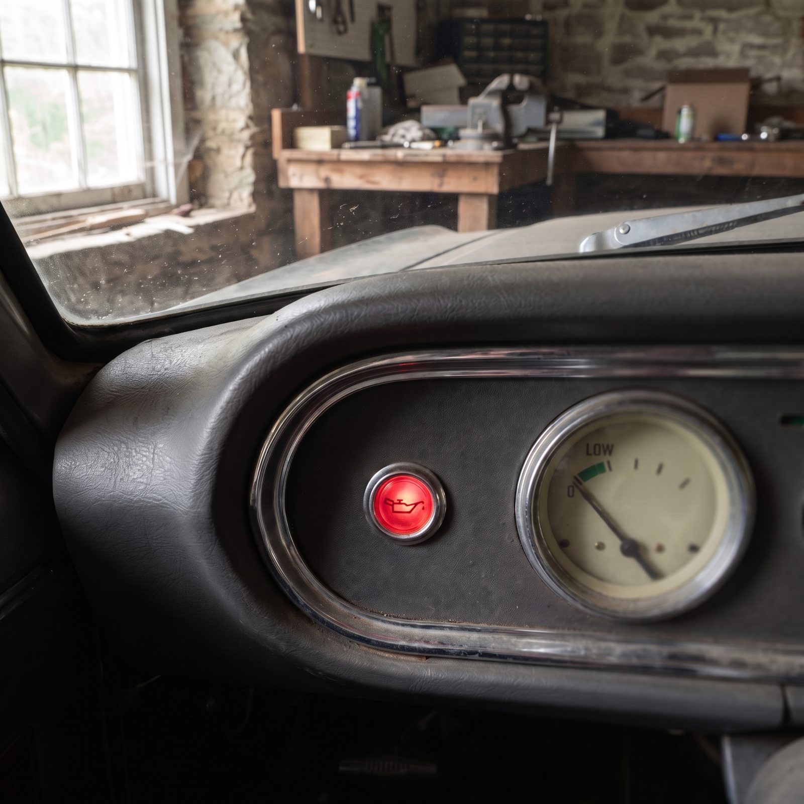 Keeping Going After the Oil-Pressure Light Comes On