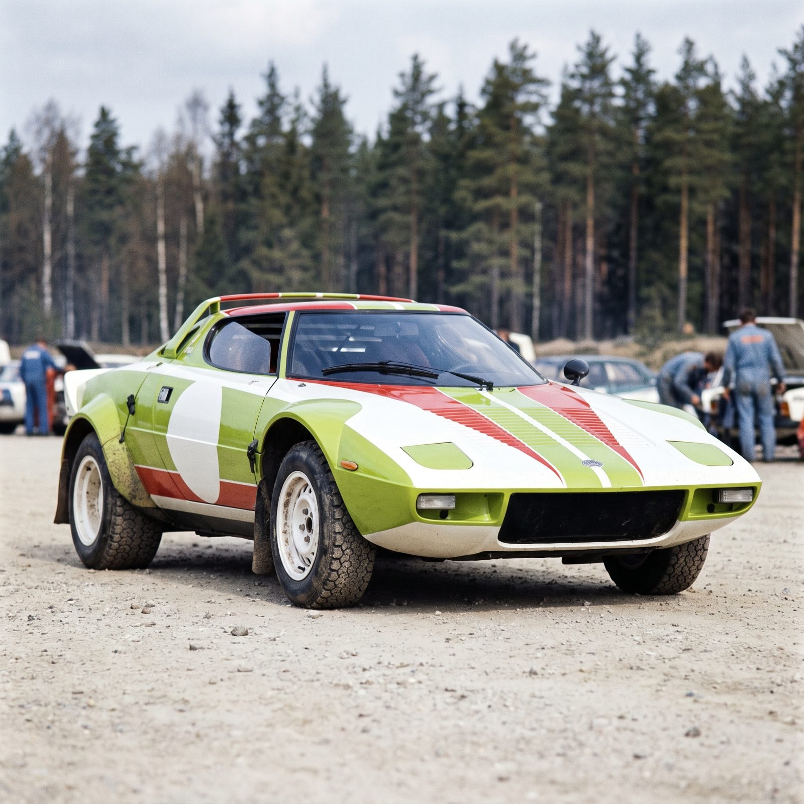 Lancia Stratos, A Short Wheelbase Under a Swept Canopy