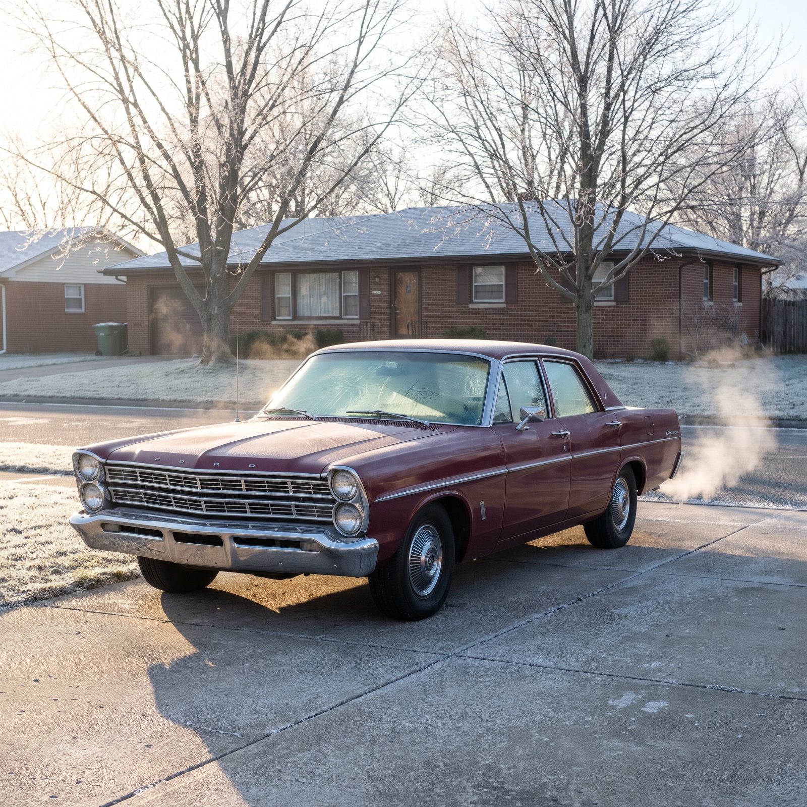 Let the Engine Warm Up Before Driving Off