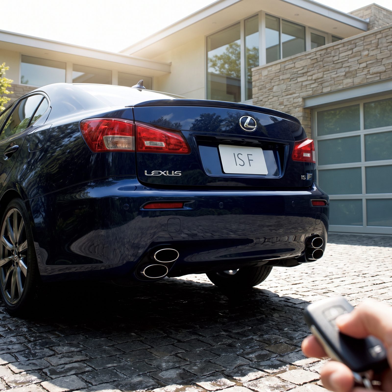 Lexus IS F: The Stacked Tailpipes
