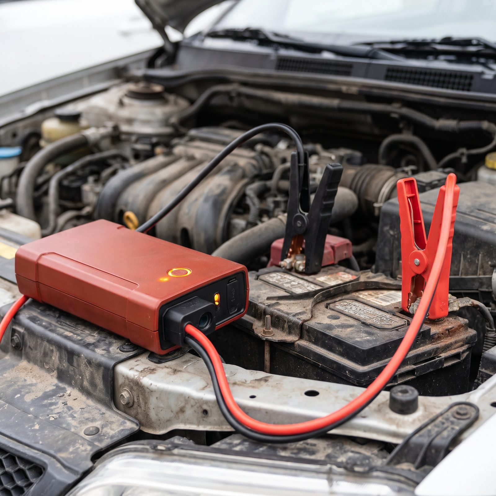 A Lithium Jump Pack With Protected Clamps You Can't Spark