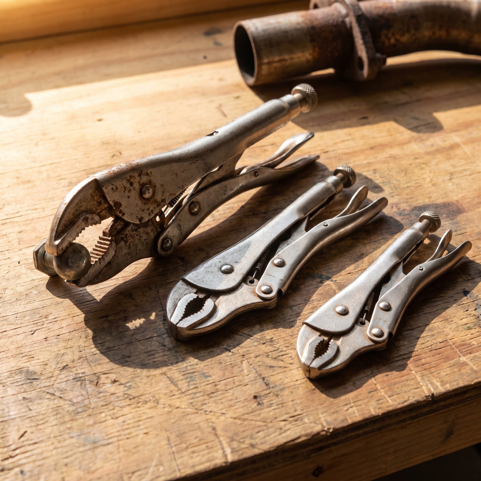 A Locking Pliers Set for the Jobs Nothing Else Can Hold