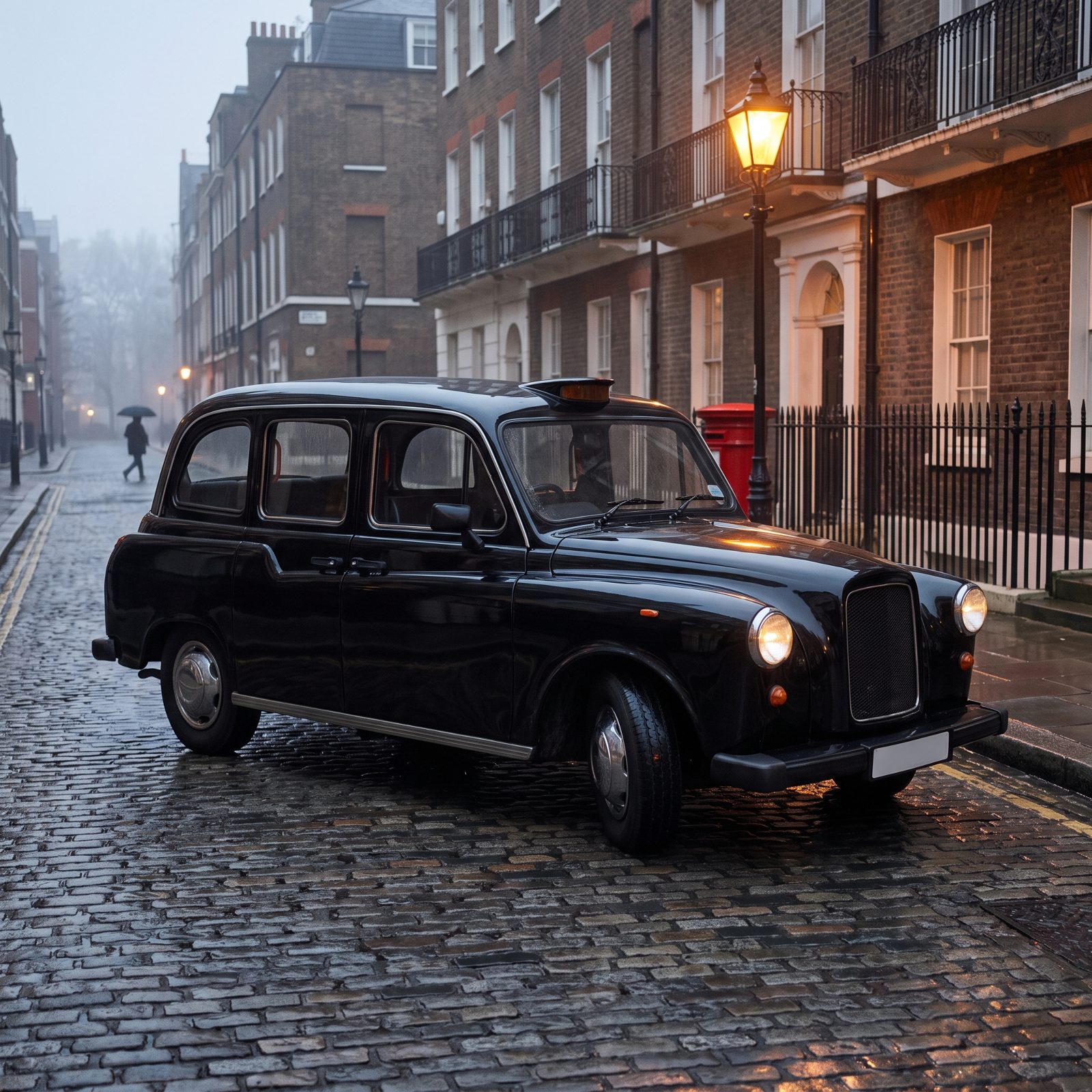 London FX4 Taxi: Engineered Around a Bowler Hat and a Tight Turn