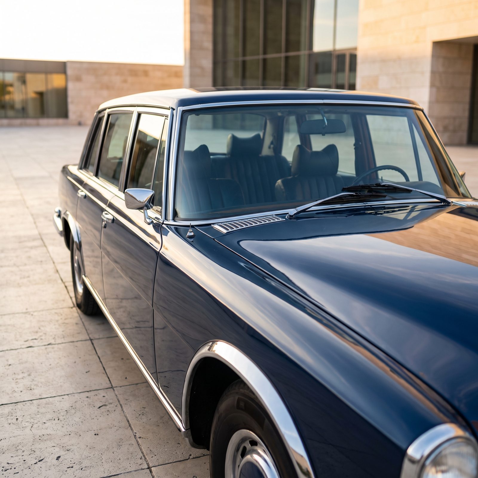 A Long Hood With the Cabin Pushed Rearward