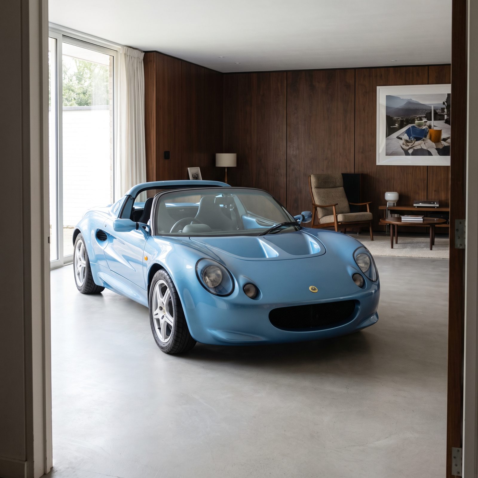 Lotus Elise Series 1, Visible Lightness and Minimal Overhangs